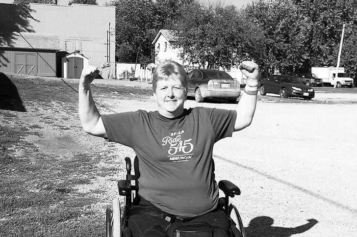Inspirational Badass Doris Whitehair – Lapping the World from Her Wheelchair