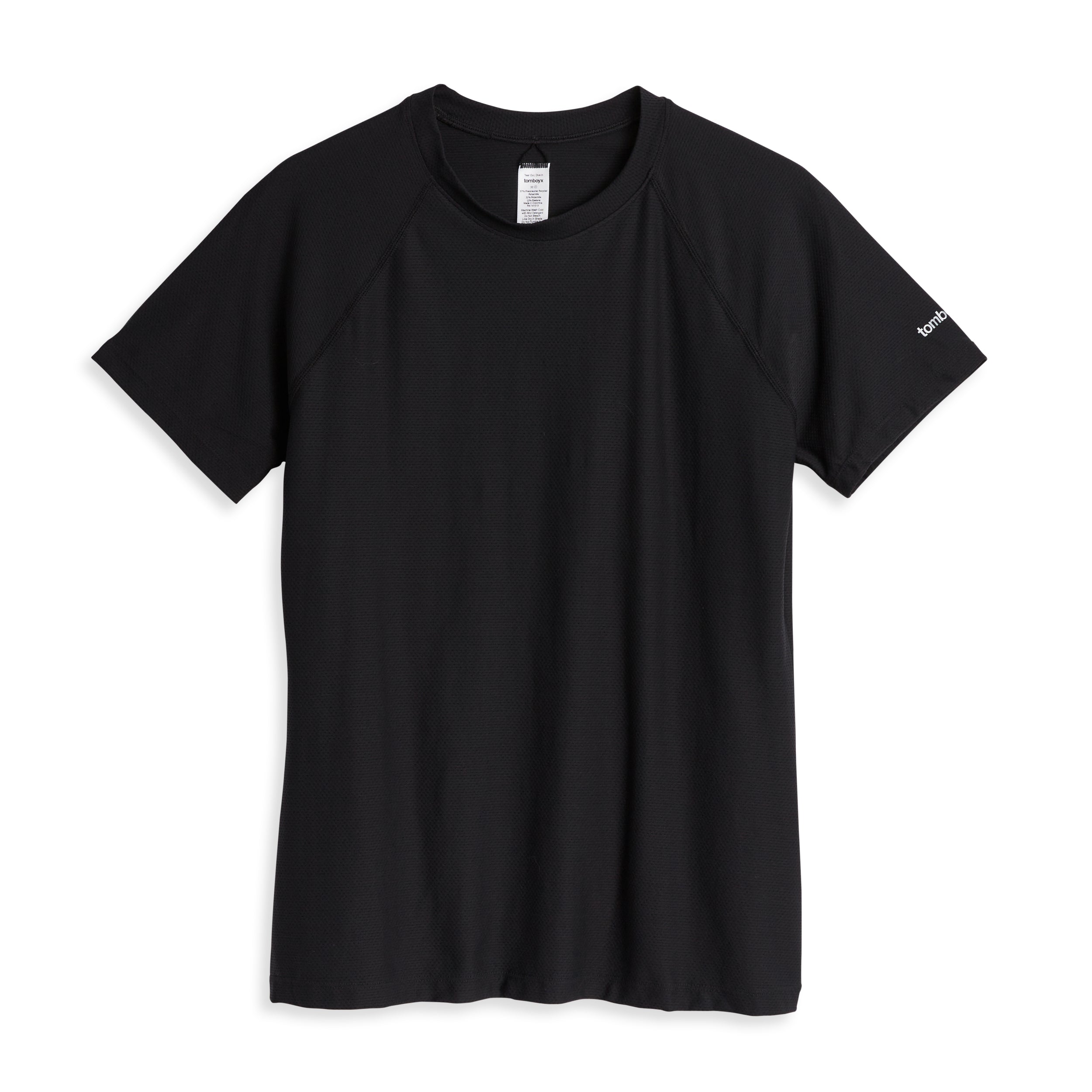 Solarmesh Raglan Tee - Black