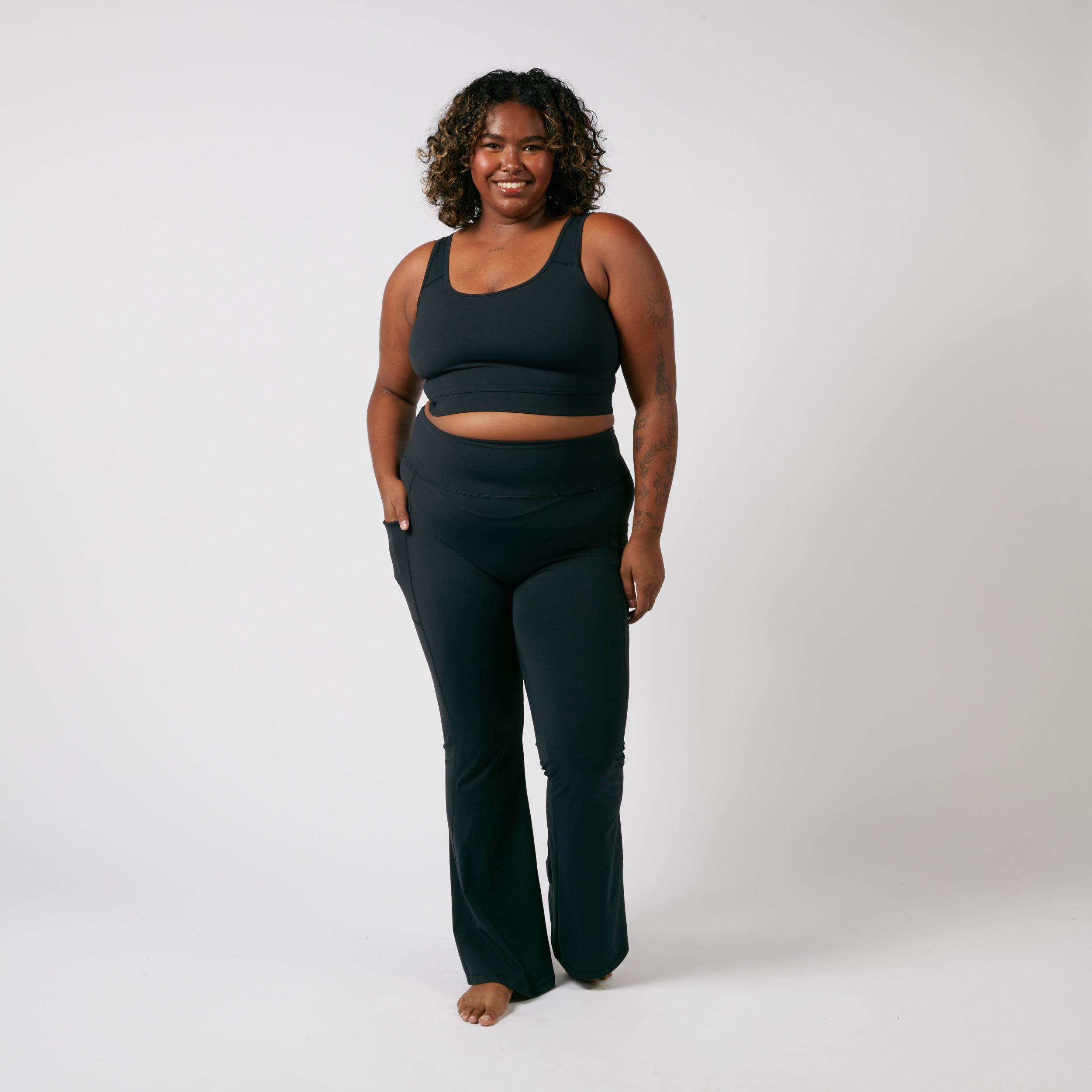 Flared Legging - Black