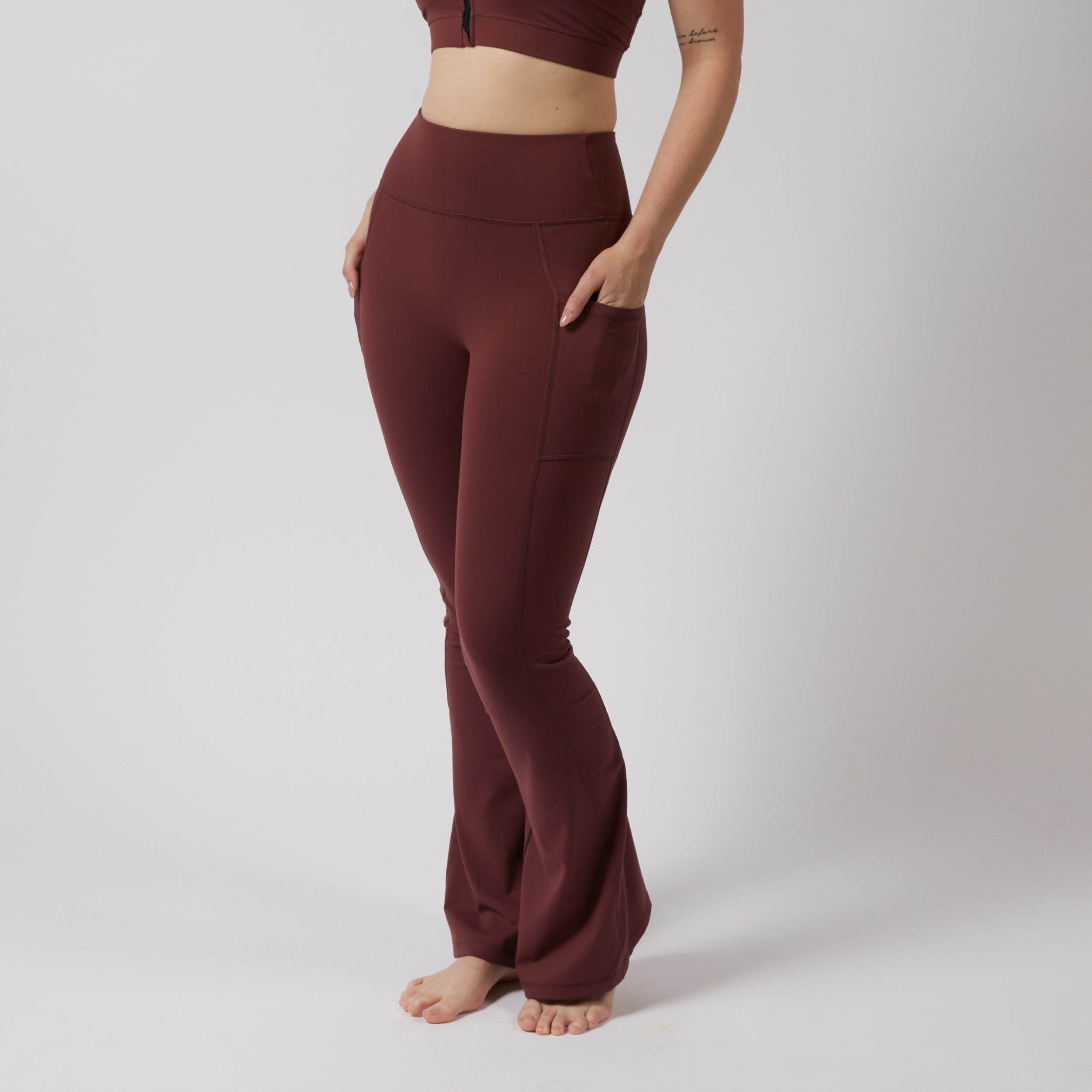 Flared Legging - Fig