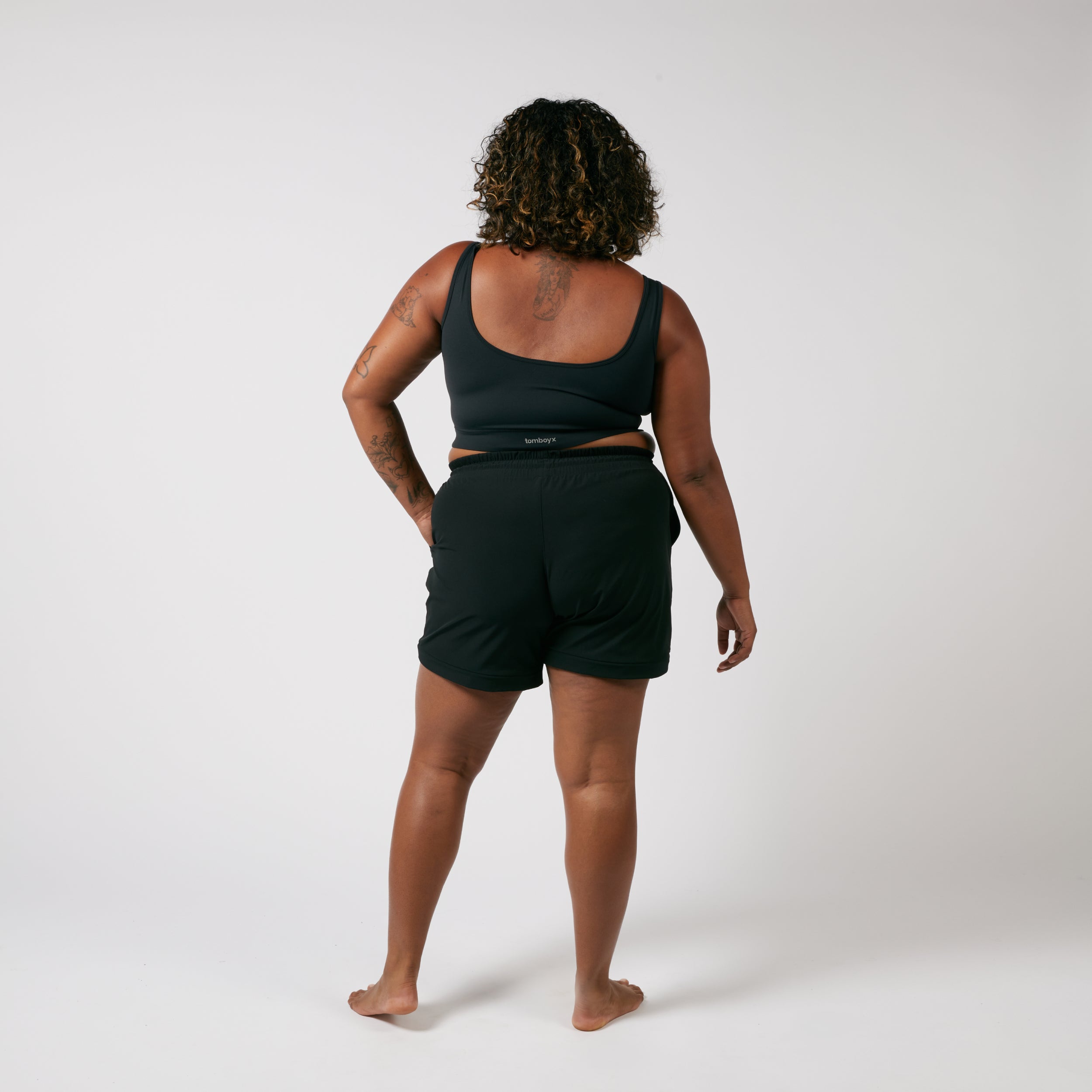 Zip-Off Running Jogger - Black