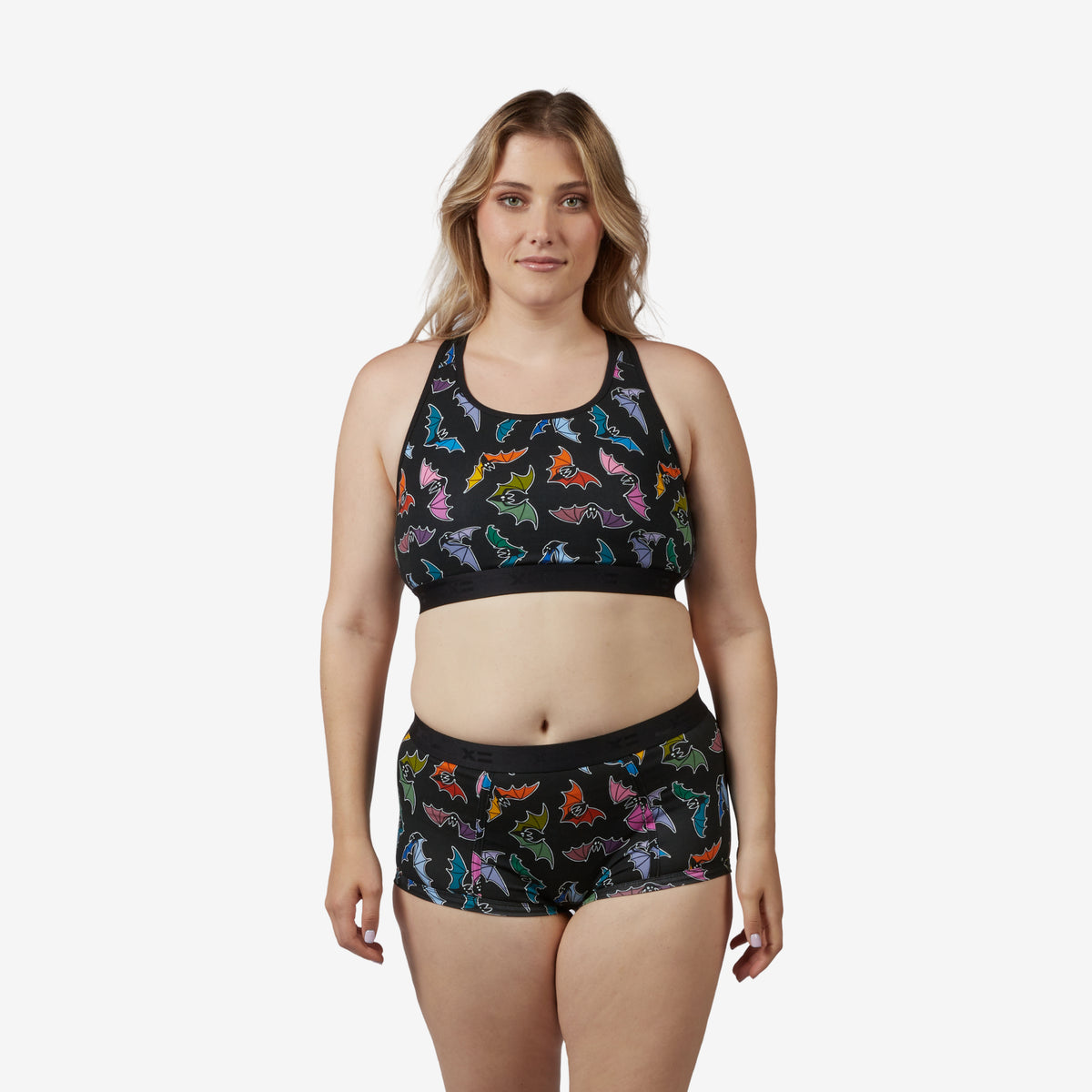 Model: Natalie is 5'11" and wears a Medium