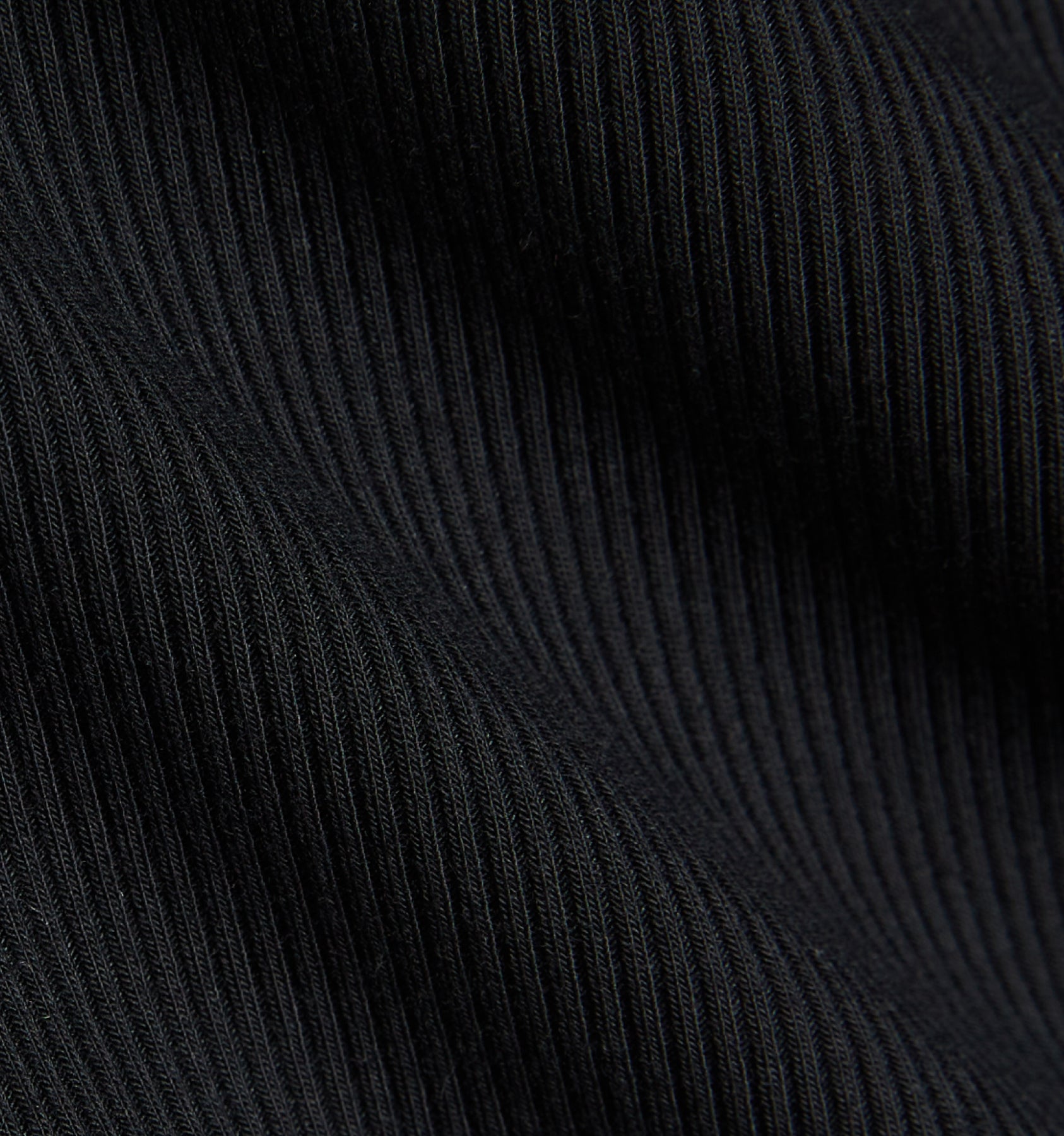 Bamboo Rib Boy Shorts - Black