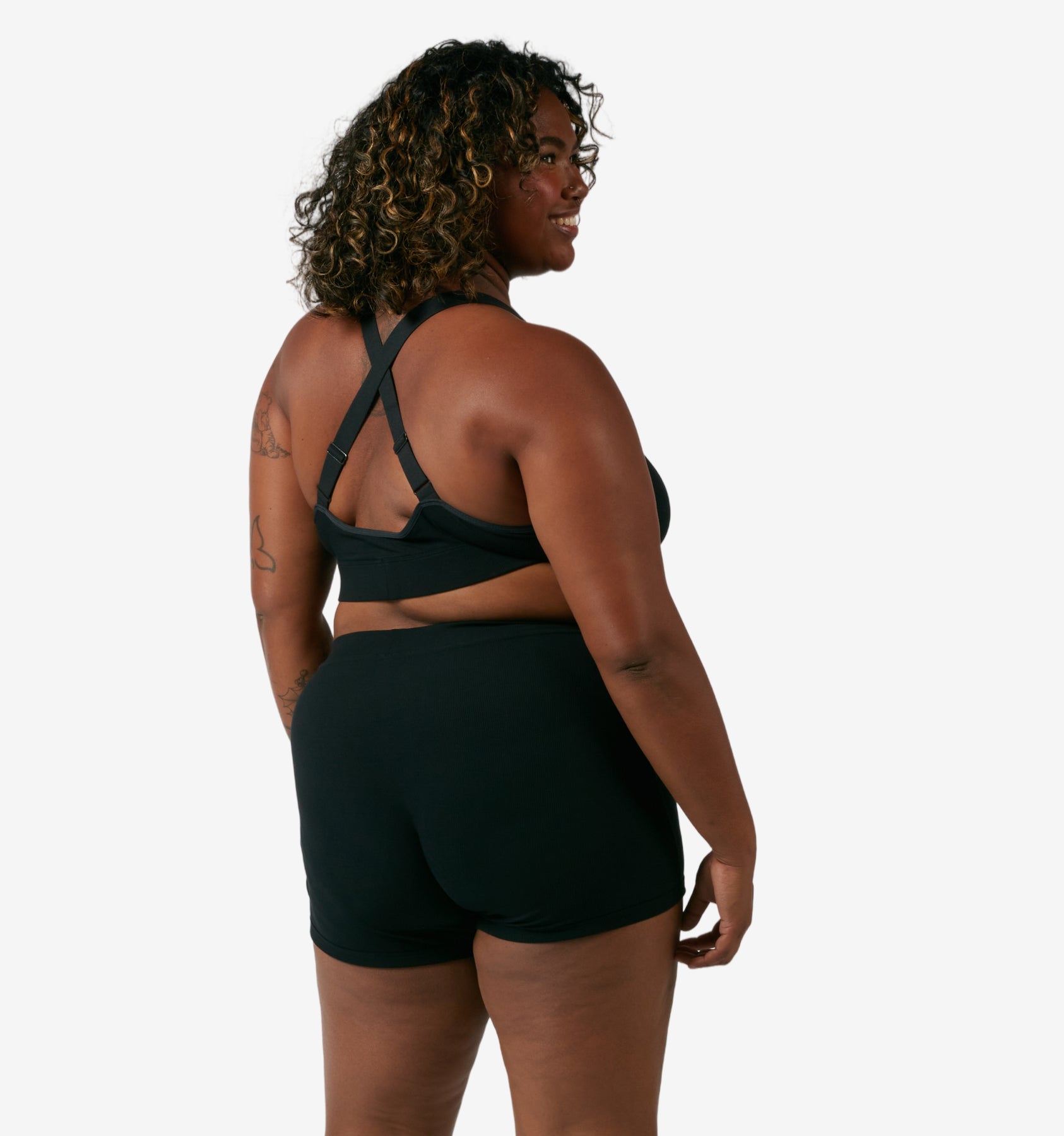 Bamboo Rib 4.5" Trunks - Icy Stripe