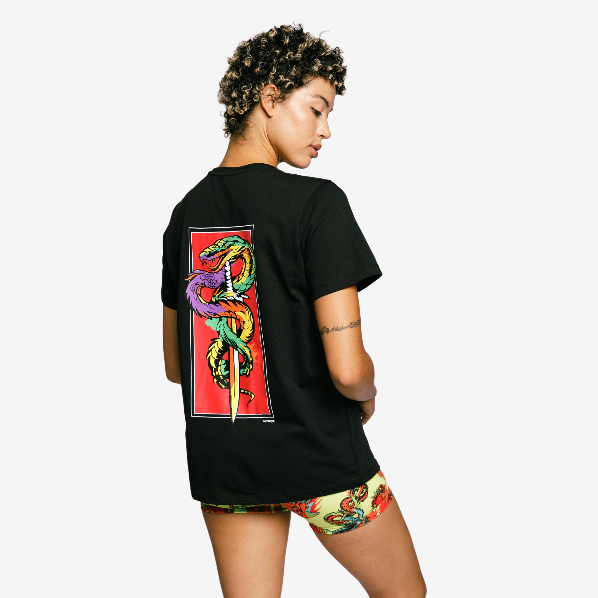Tomboy Short Sleeve Tee - Blazing Beasts