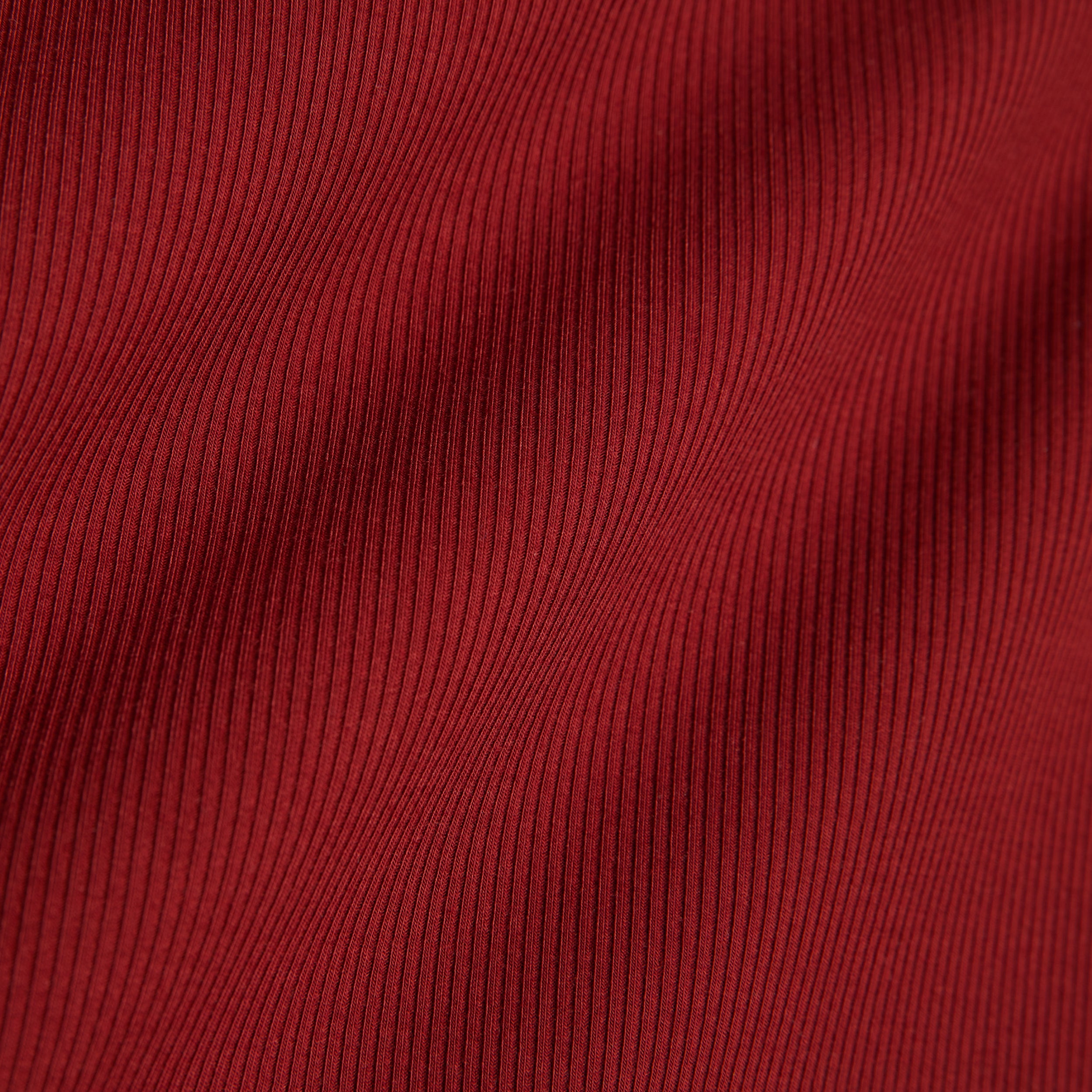 Bamboo Rib Lounge Bralette - Burgundy