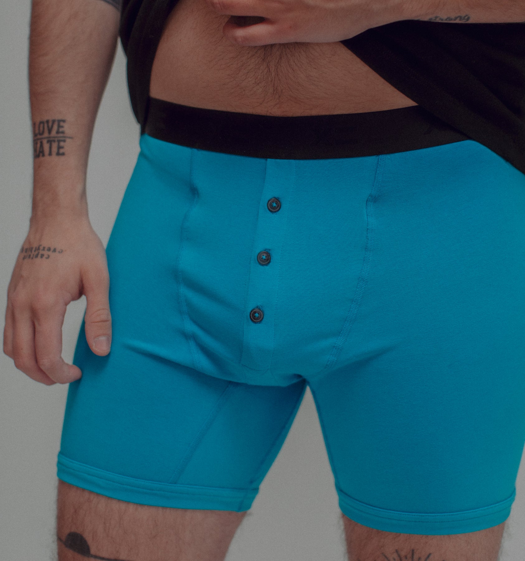 6" Fly Packing Boxer Briefs - Caribbean Sea