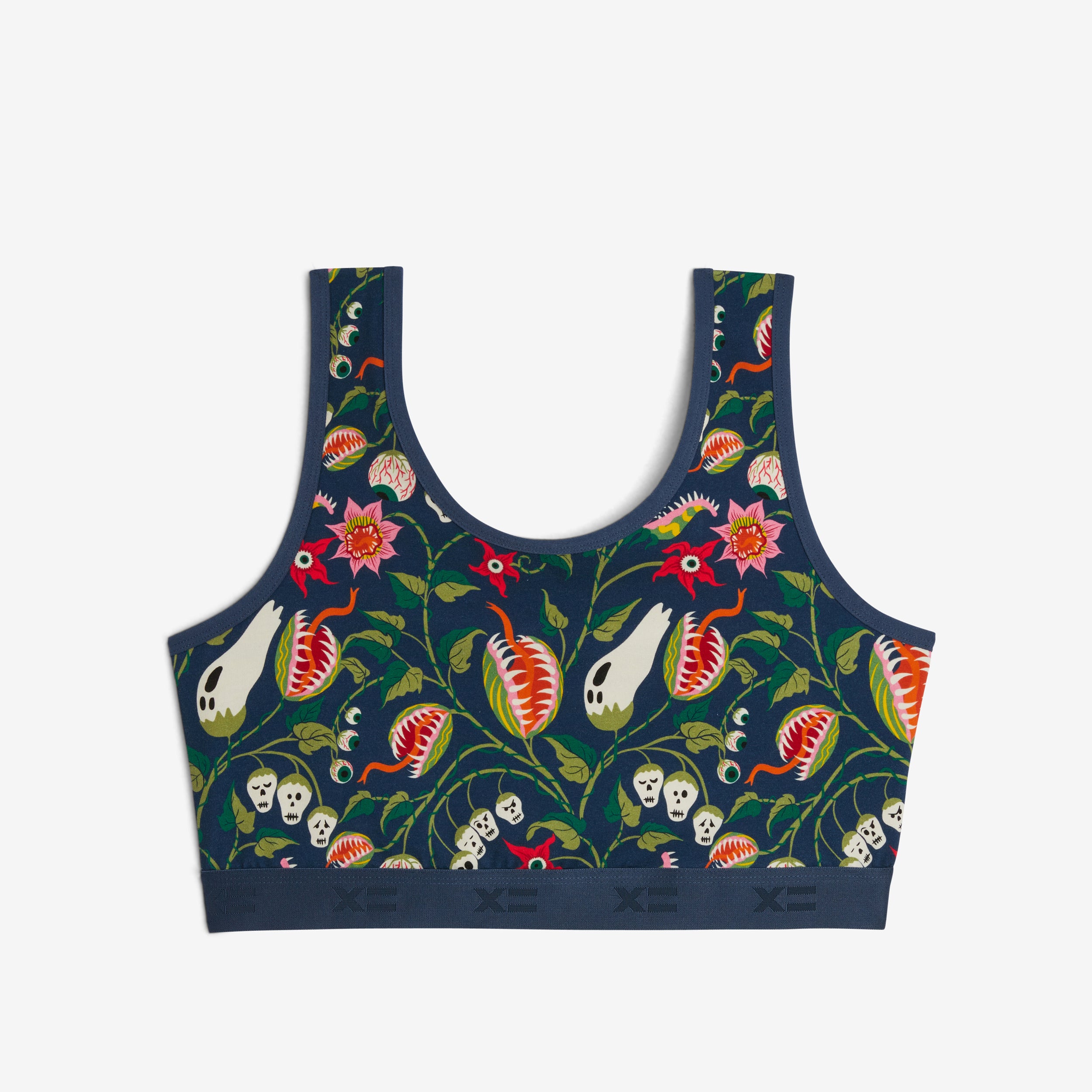 Essentials Soft Bra - Deadly Bloom