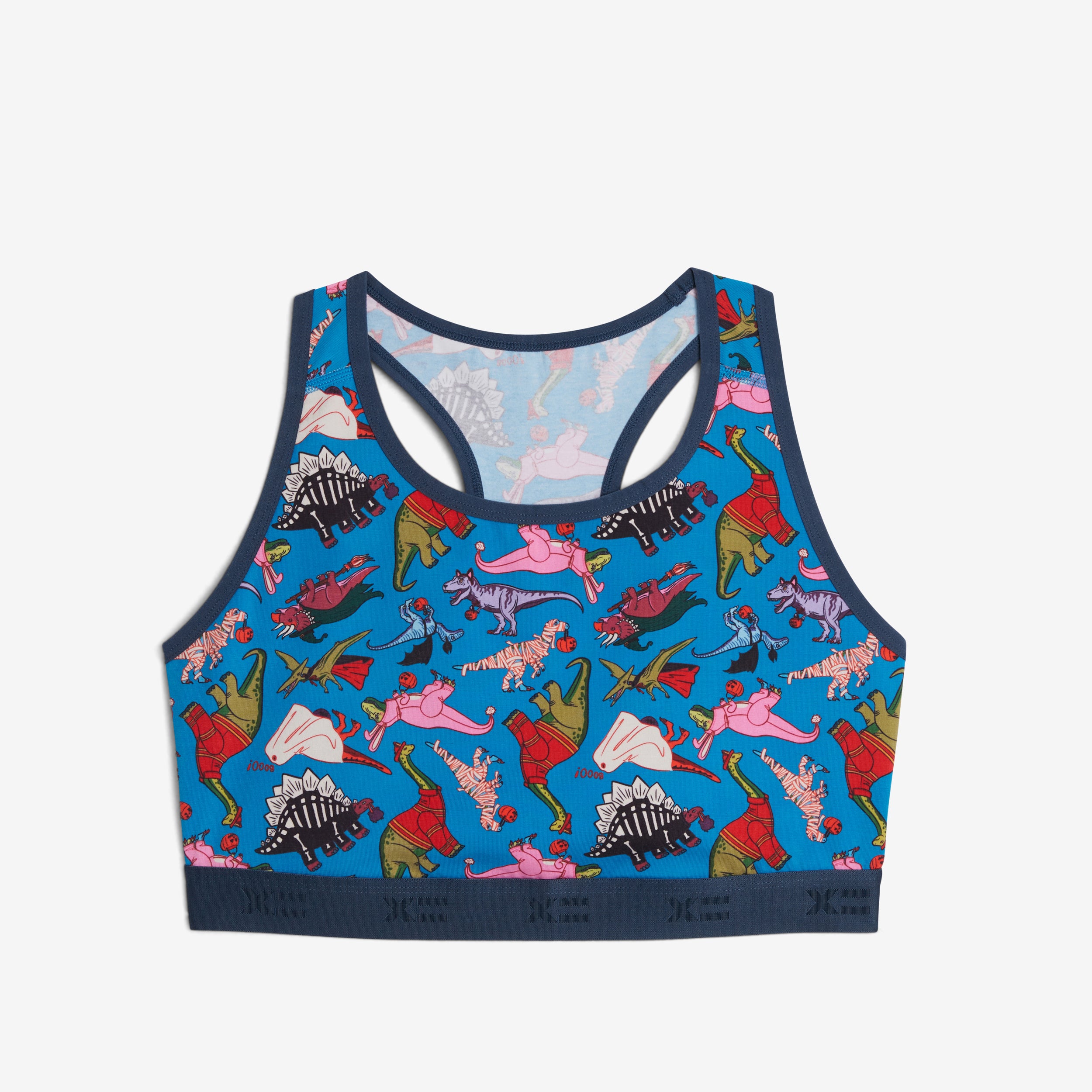 Racerback Soft Bra - Dinoween