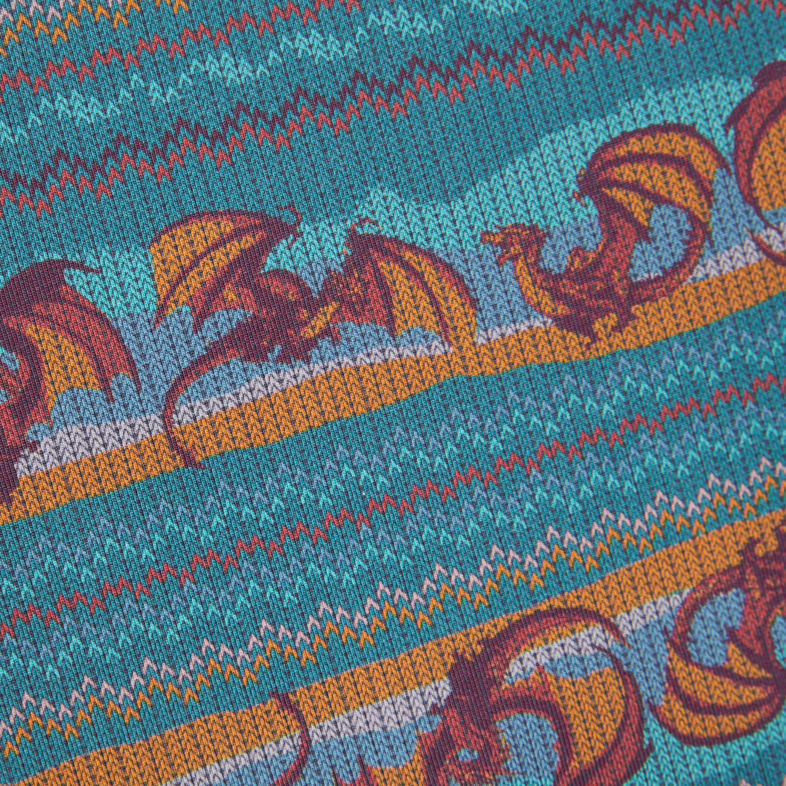 Racerback Soft Bra - Dragon Fairisle