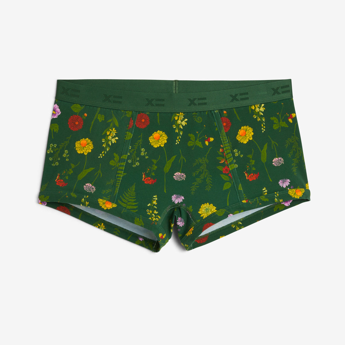 Boy Shorts - Fern and Floral