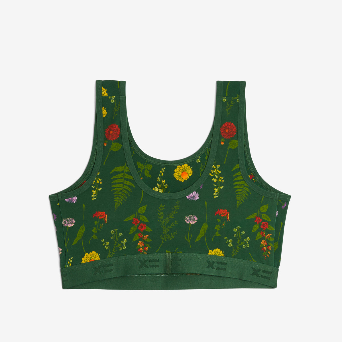 Essentials Soft Bra - Fern and Floral