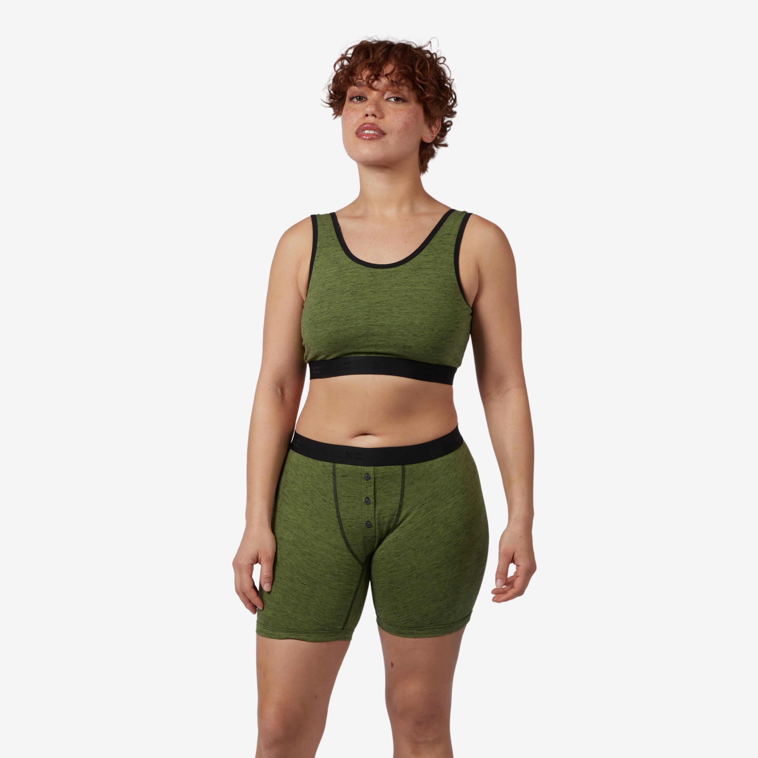 Model: Ariana is 5'7" and wears a medium