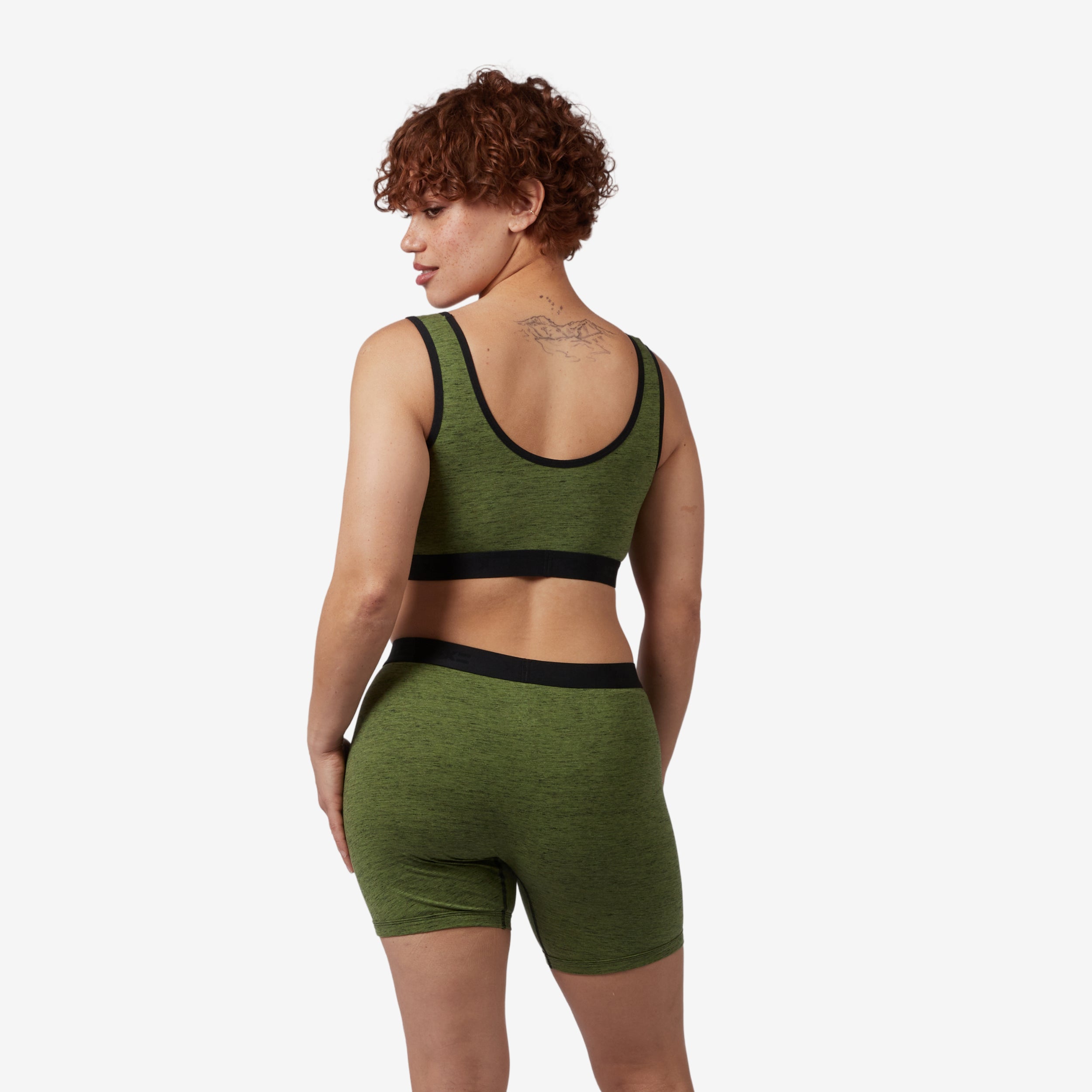 6" Fly Boxer Briefs - Forest Heather