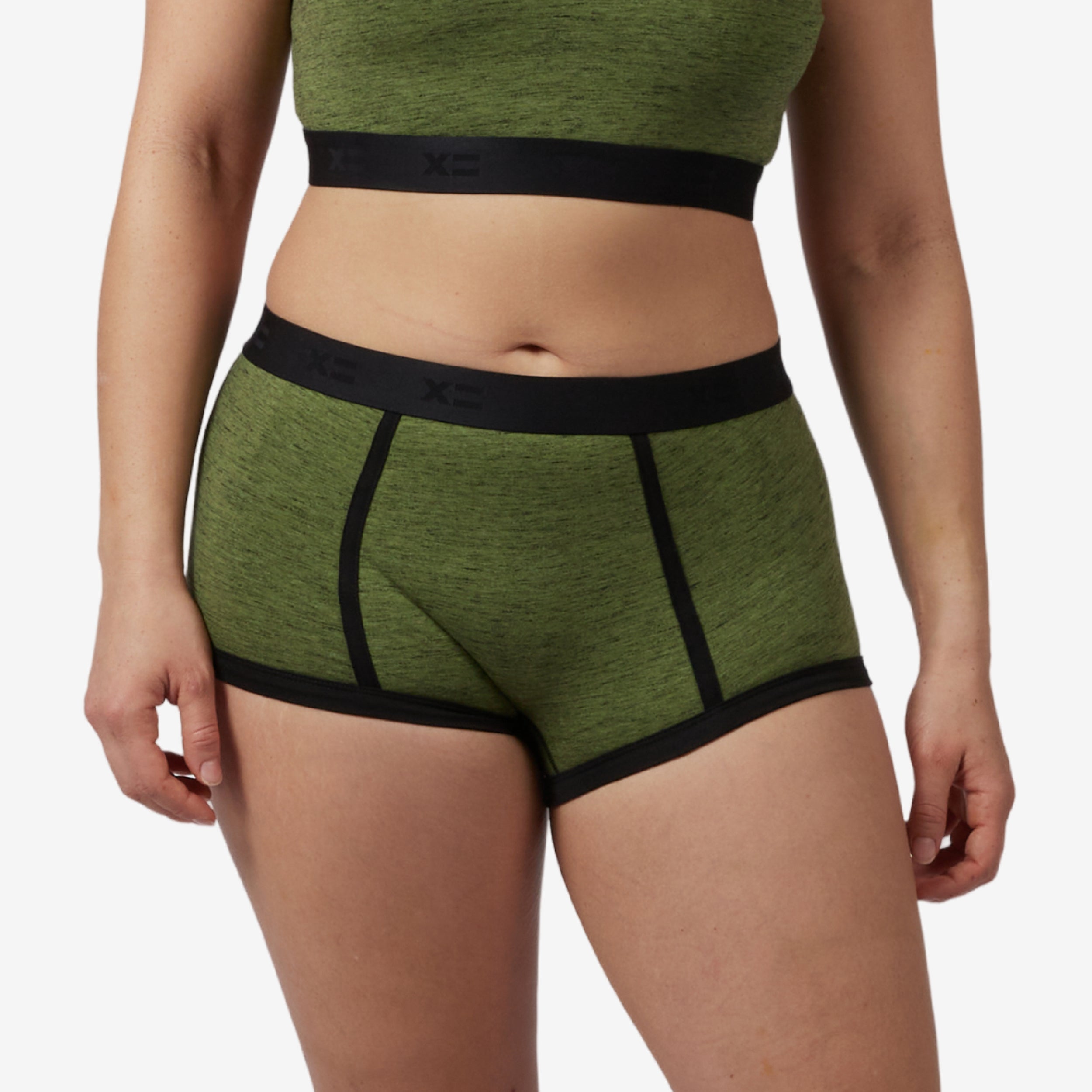 Boy Shorts - Forest Heather