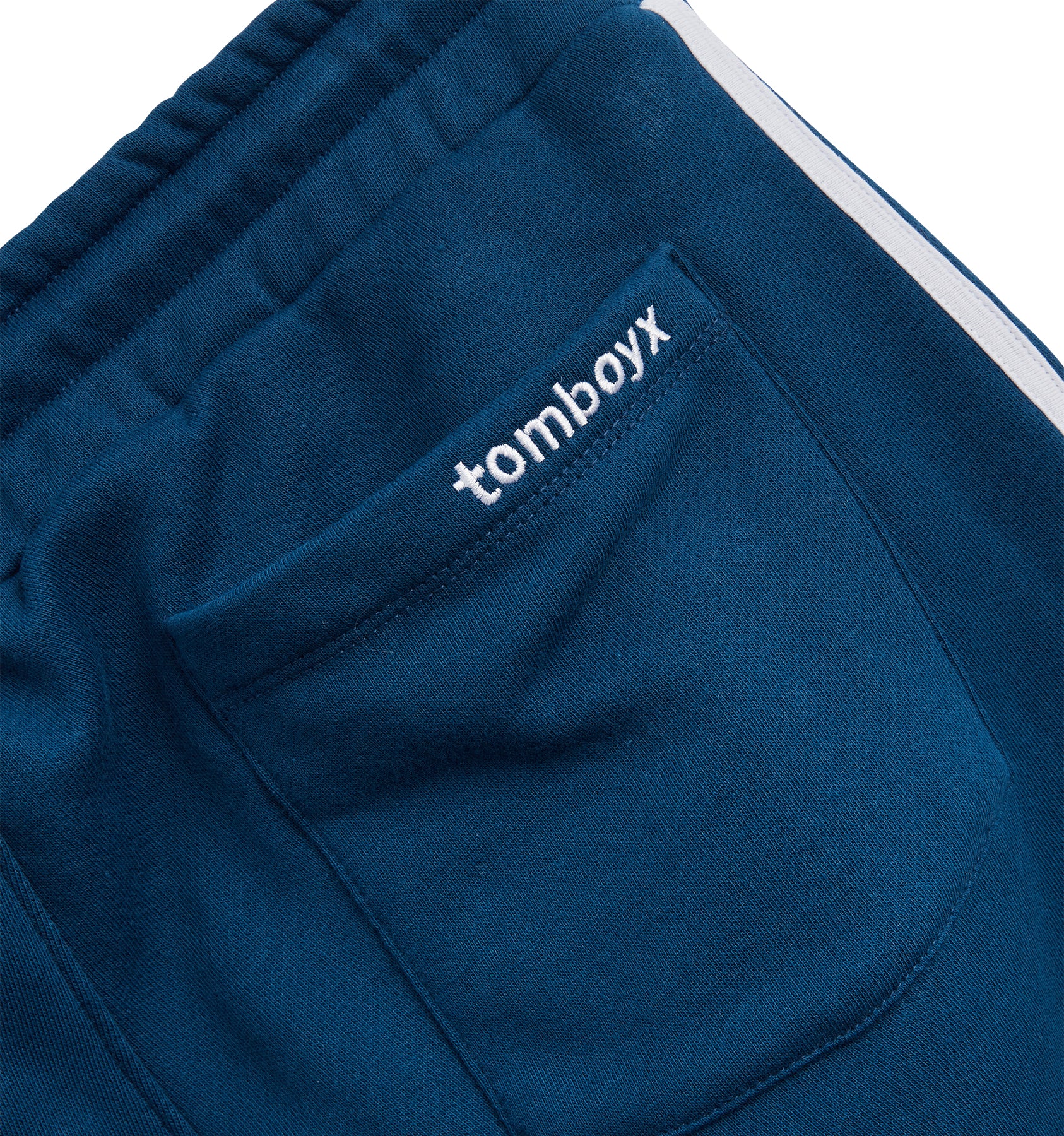 French Terry Track Pant - Retro Blue