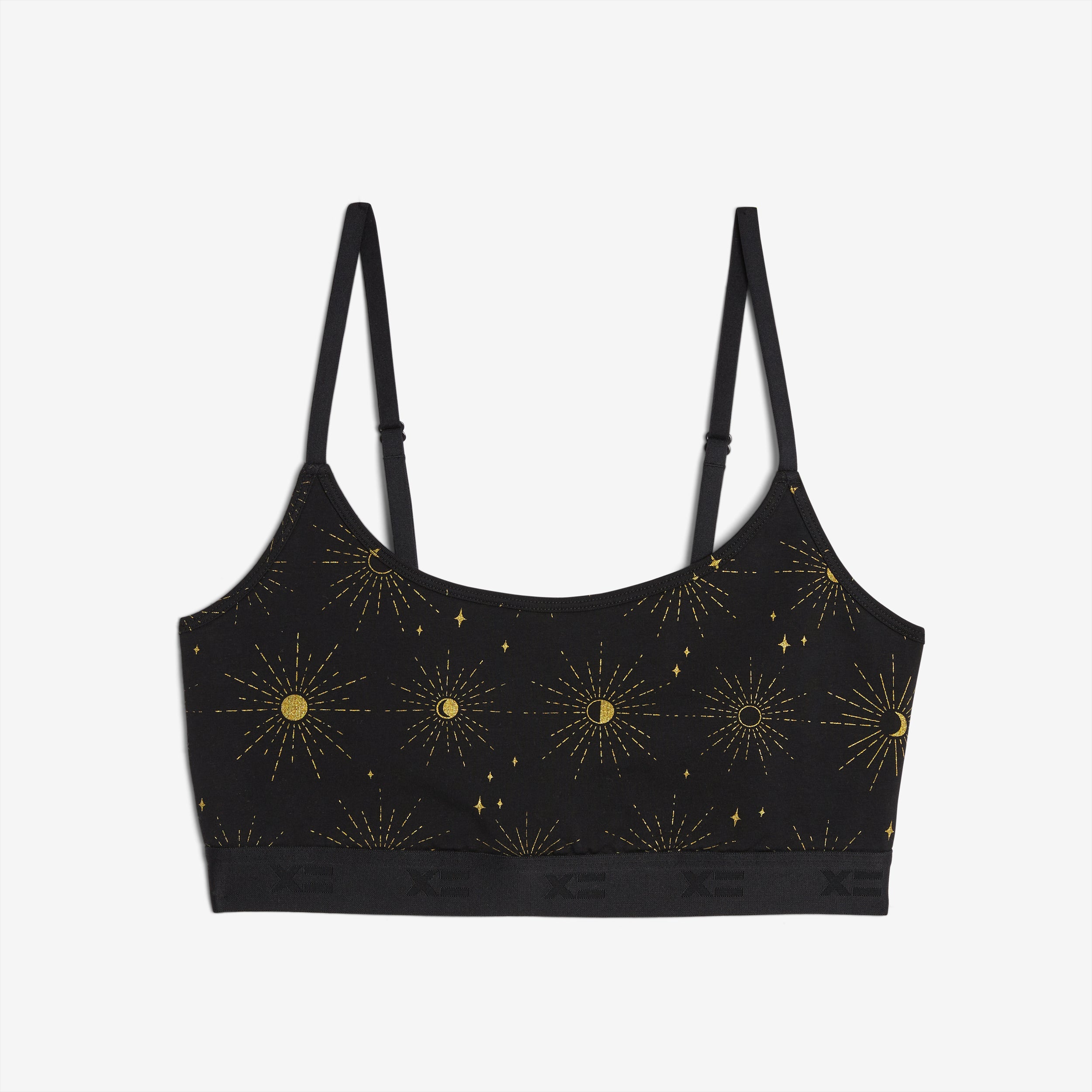 Low Cut Soft Bra - Golden Nights