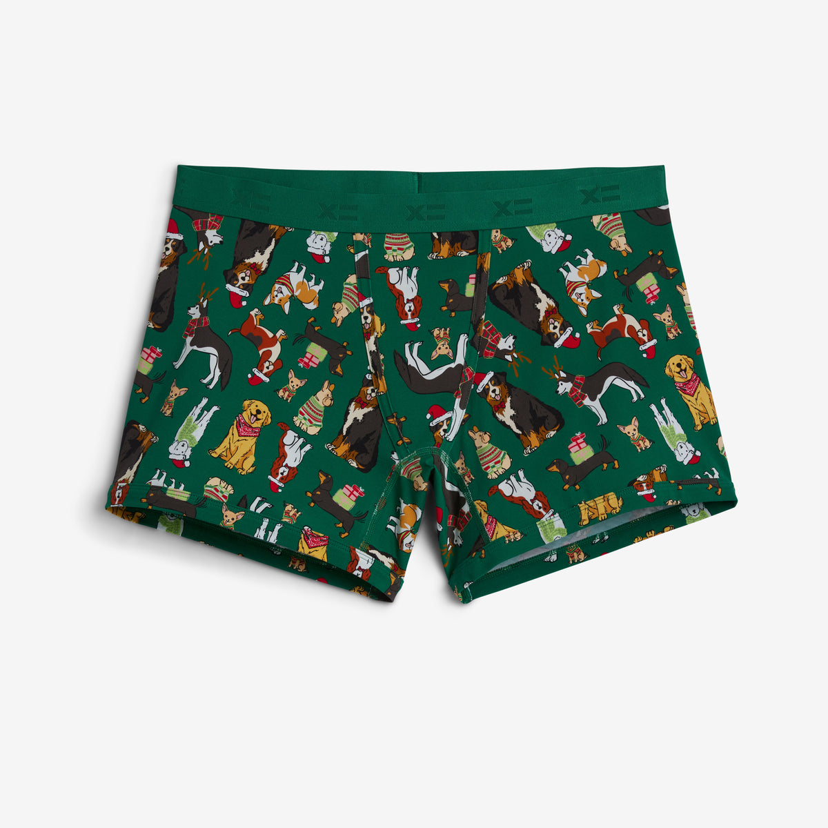 4.5" Trunks 3-Pack - Jingle Paws