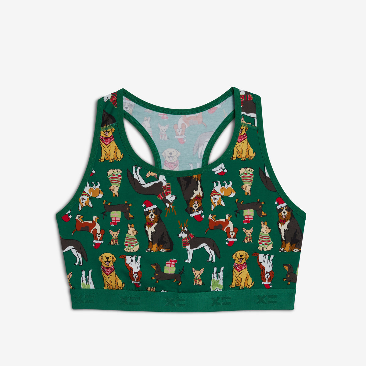 Racerback Soft Bra - Jingle Paws