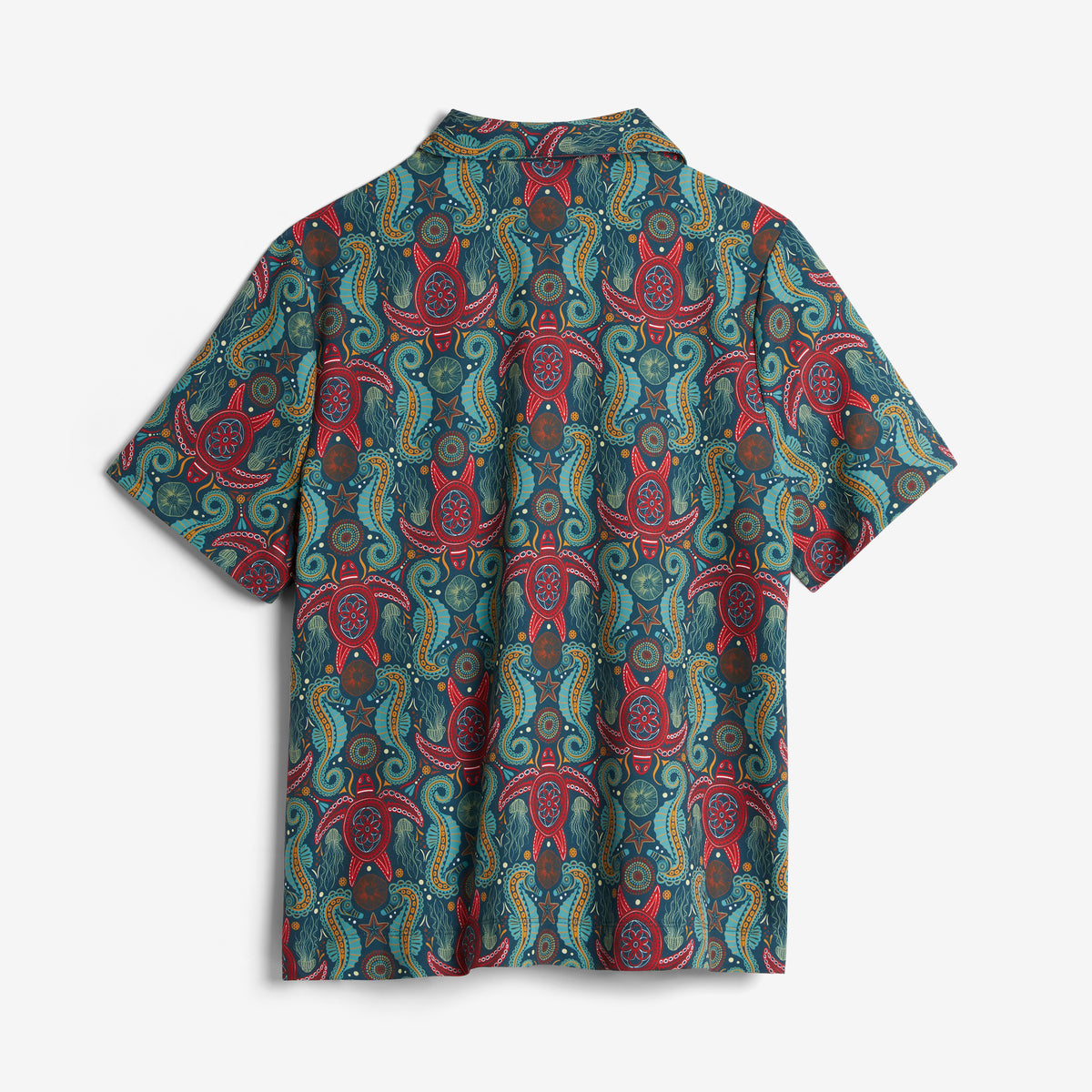 Cabana Shirt - Marine Mosaic