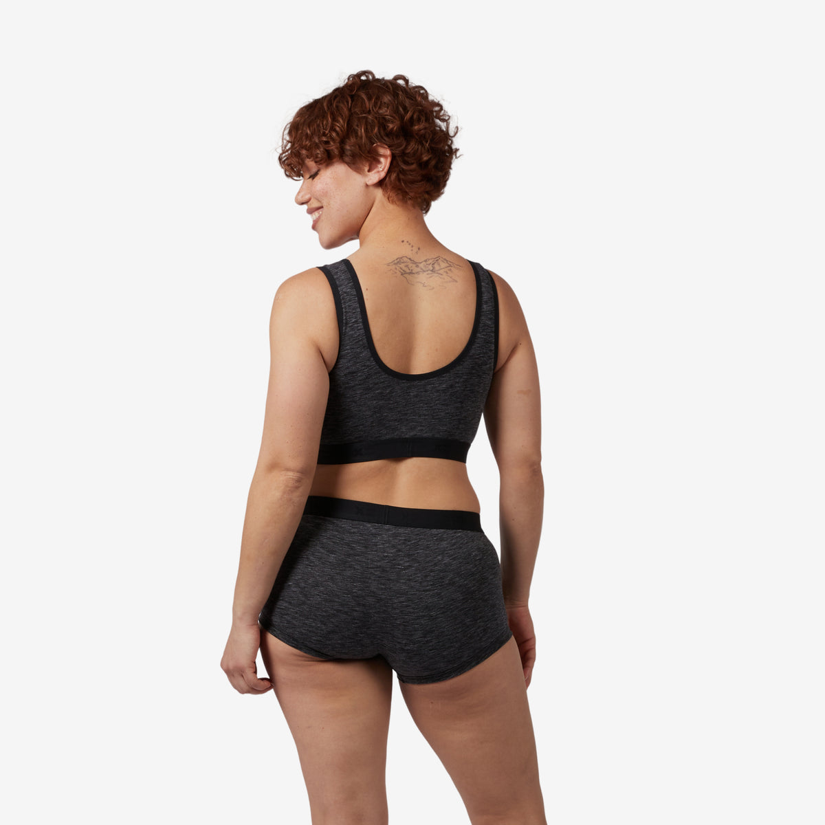 Boy Shorts - Meteor Gray Heather