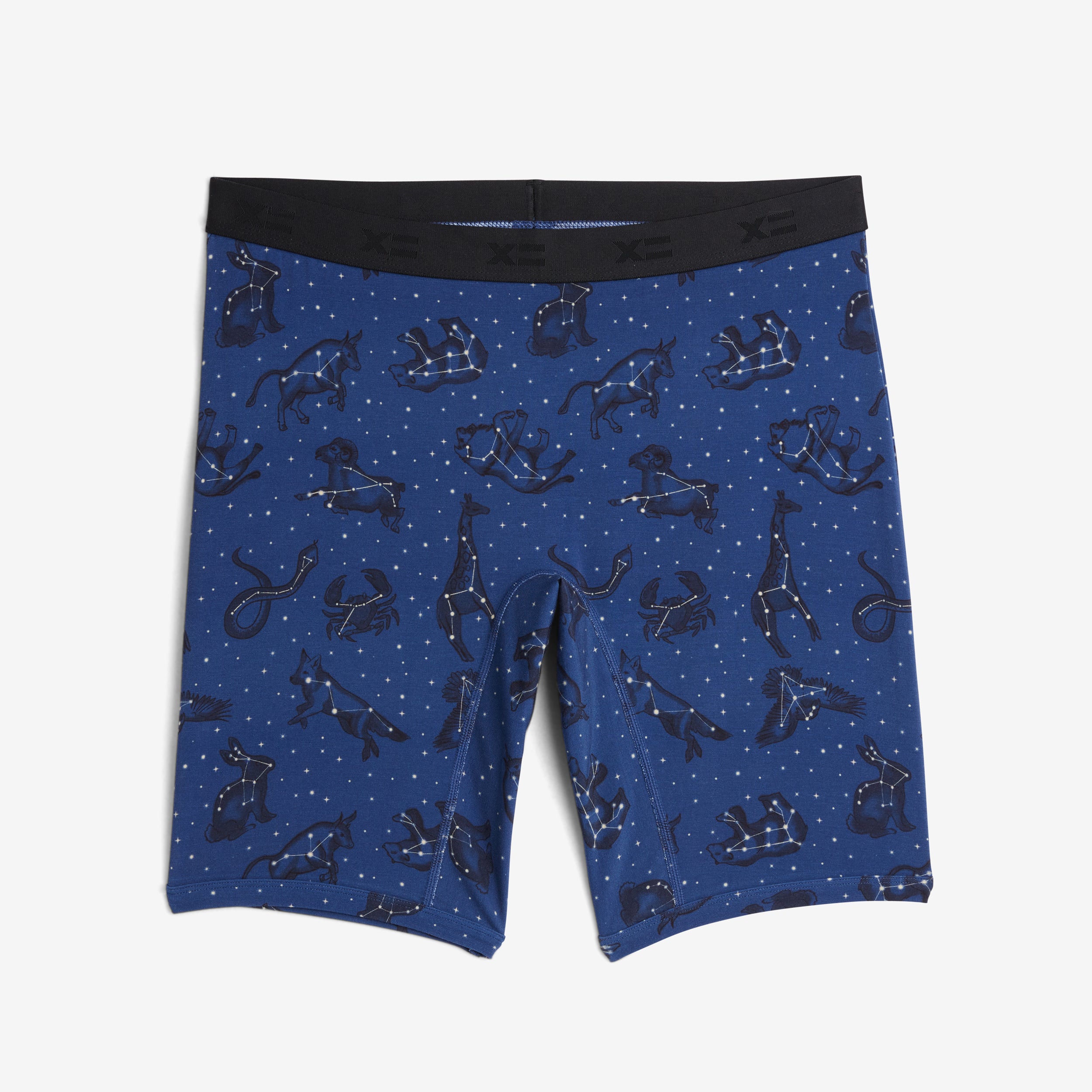 9" Boxer Briefs - TENCEL Modal Animal Constellation