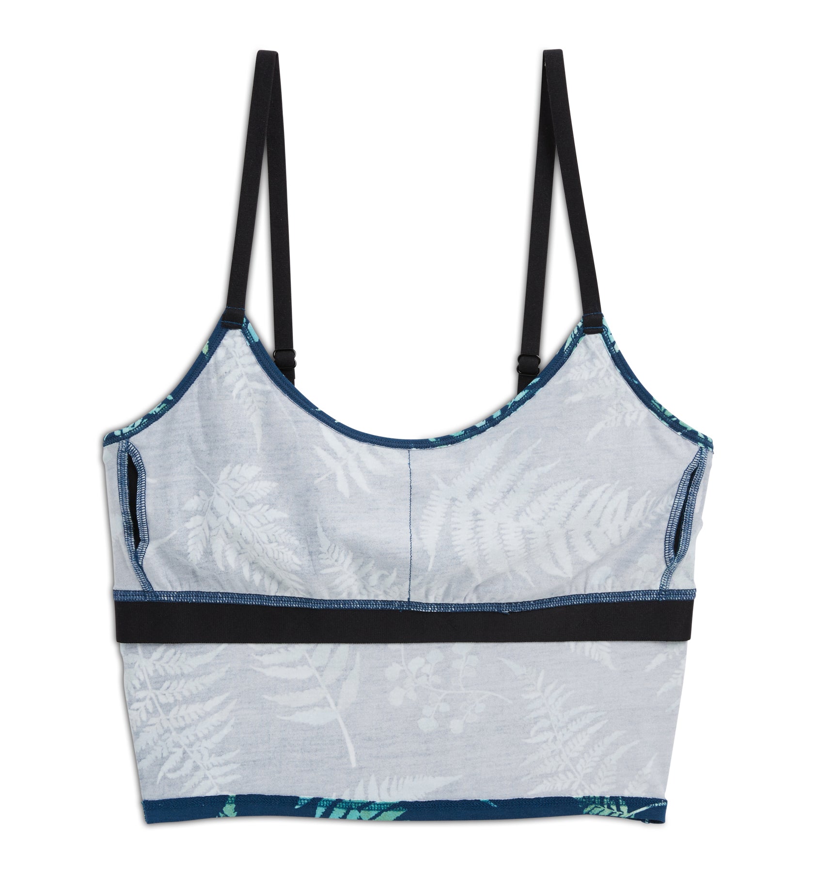 Longline Bra Top - TENCEL™  Modal Botanical