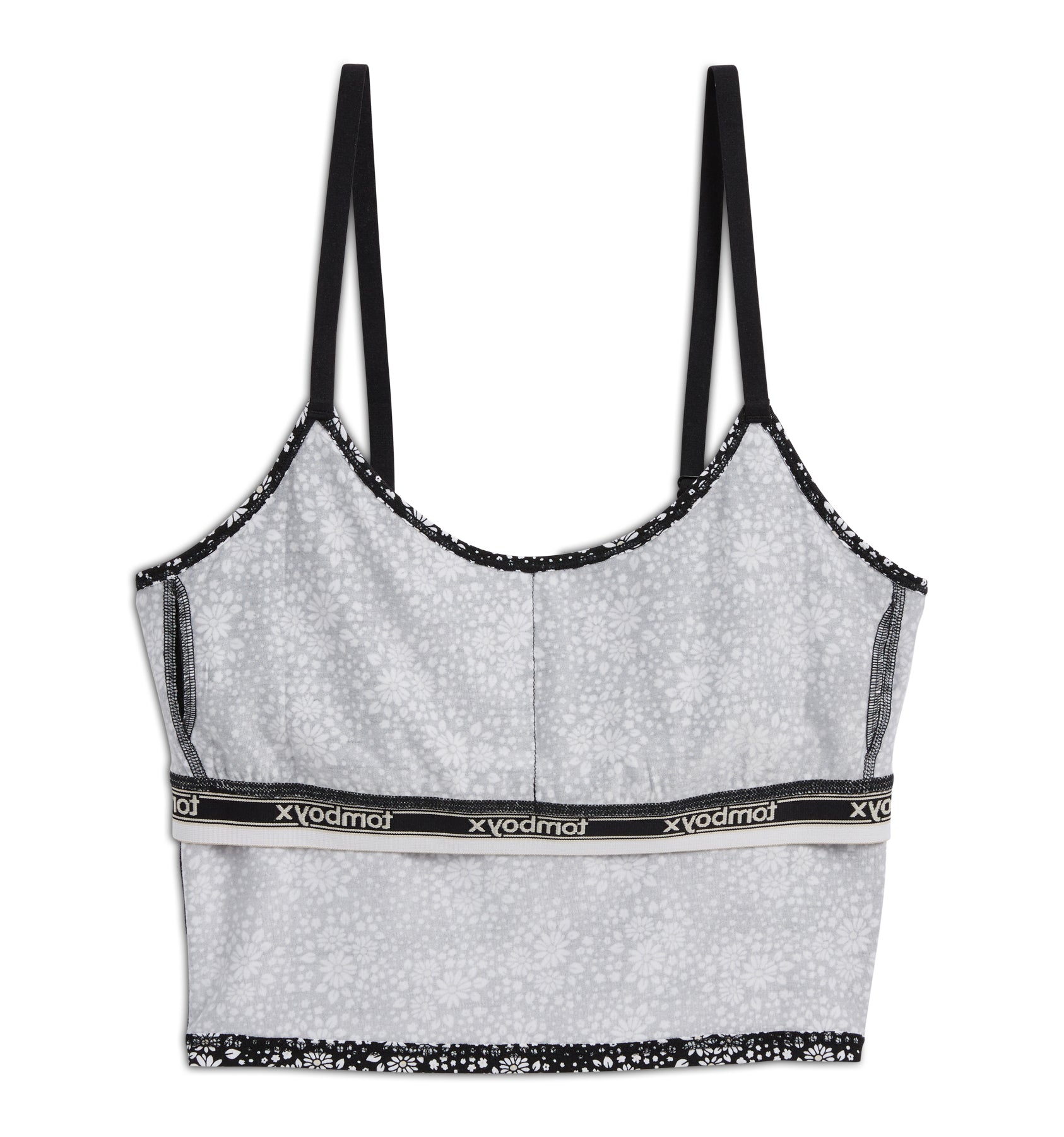 Longline Bra Top - TENCEL™  Modal Petal Pizzazz