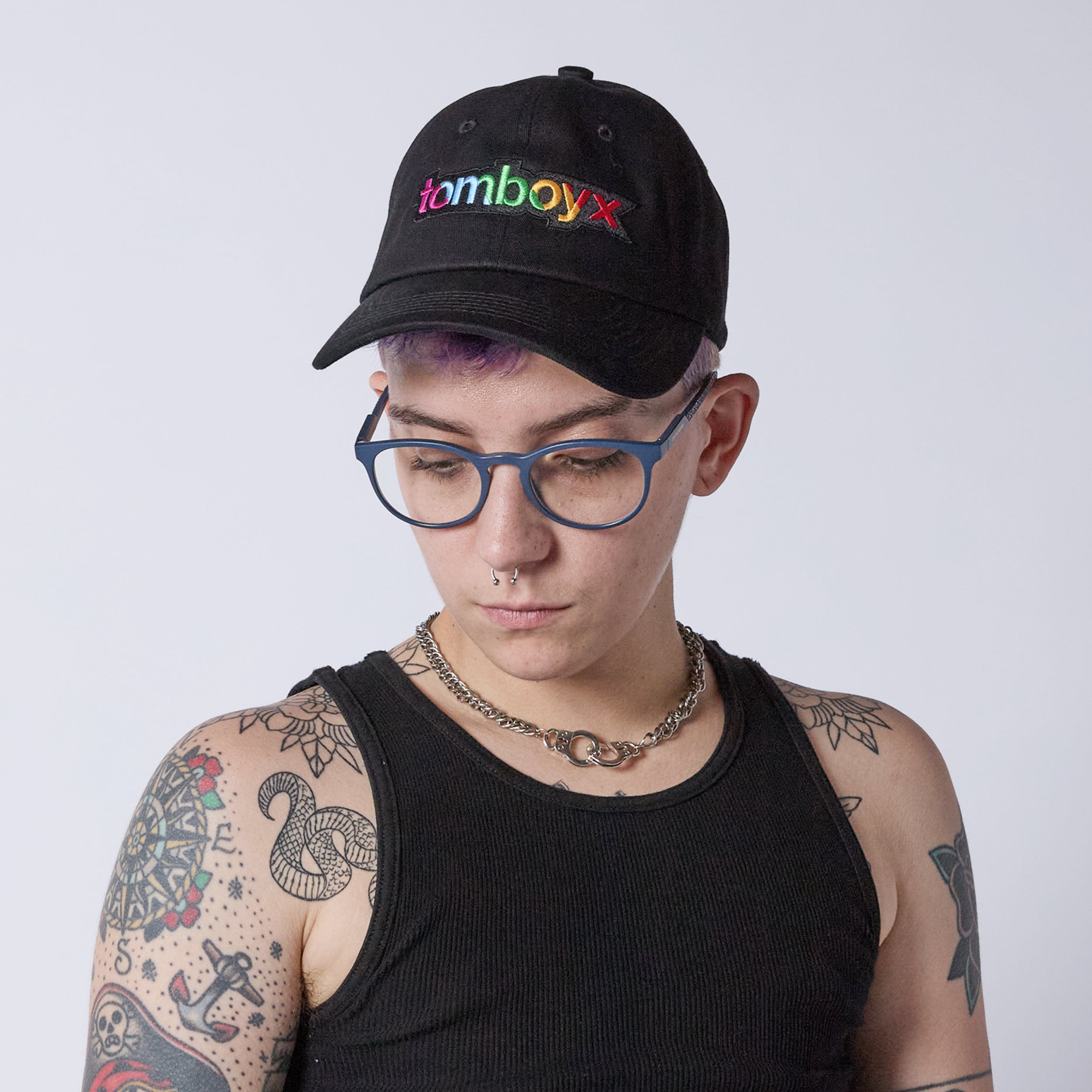 Baseball Cap - TomboyX Rainbow