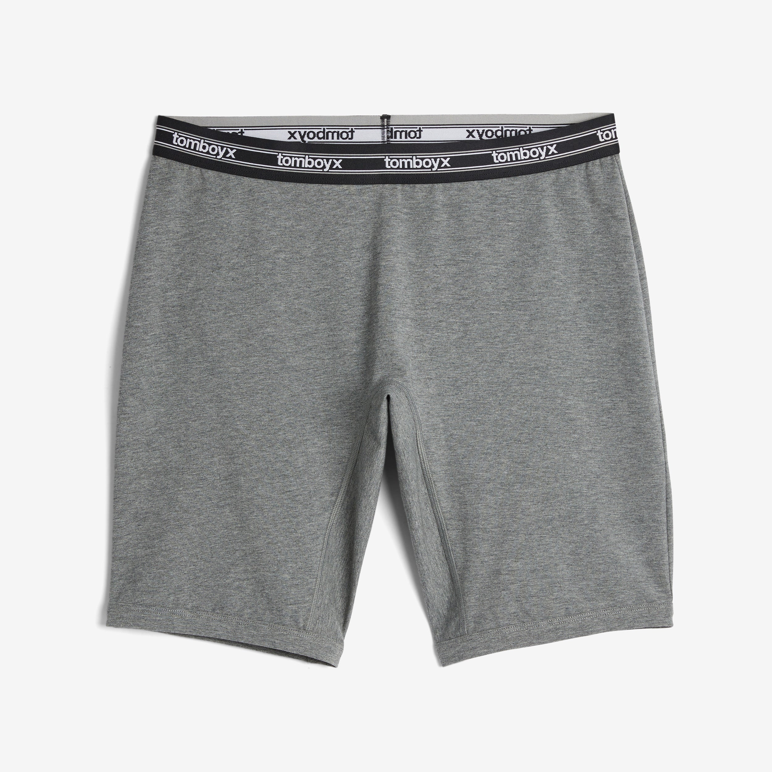 9" Boxer Briefs - Charcoal Retro Logo
