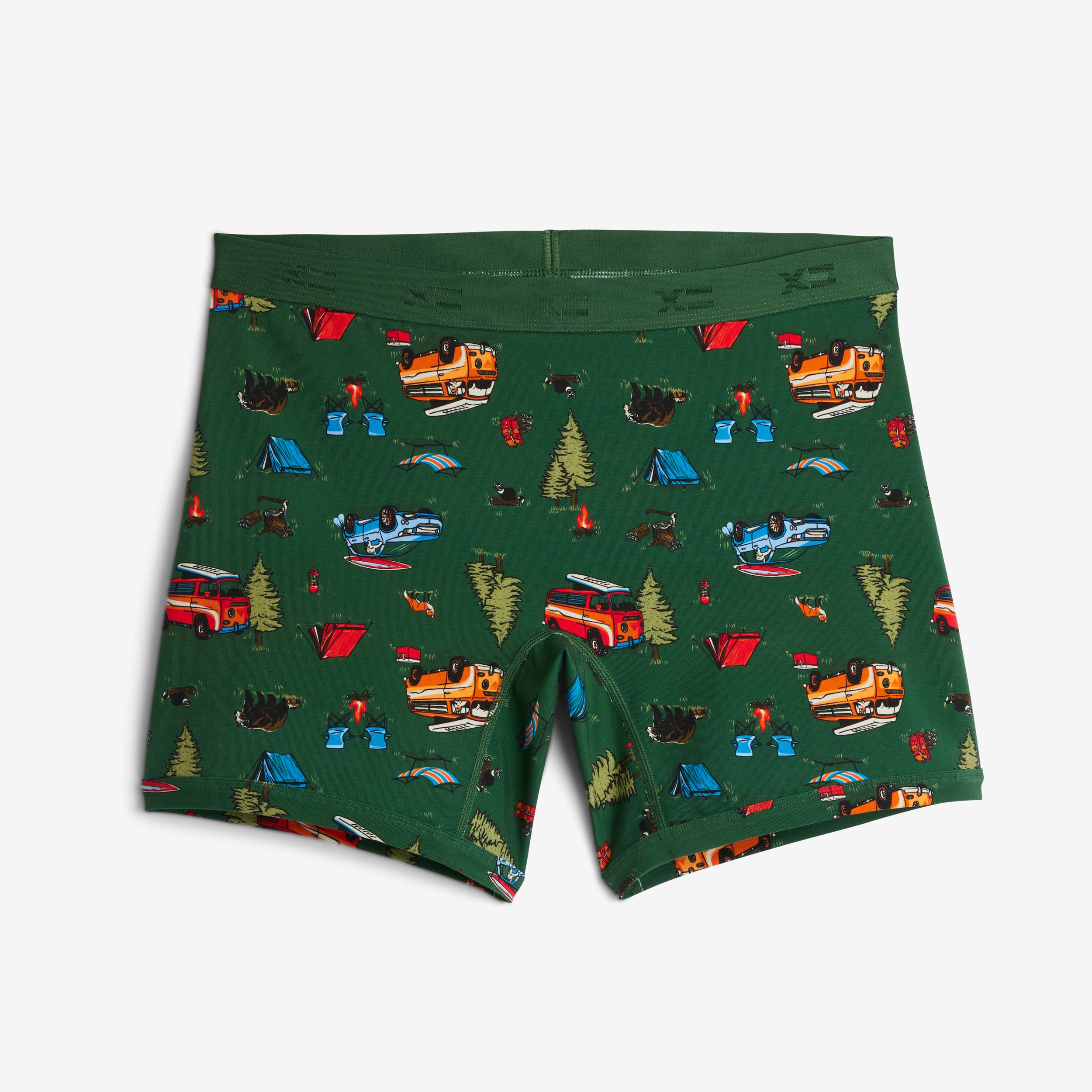 6" No Fly Boxer Briefs - Road Trip
