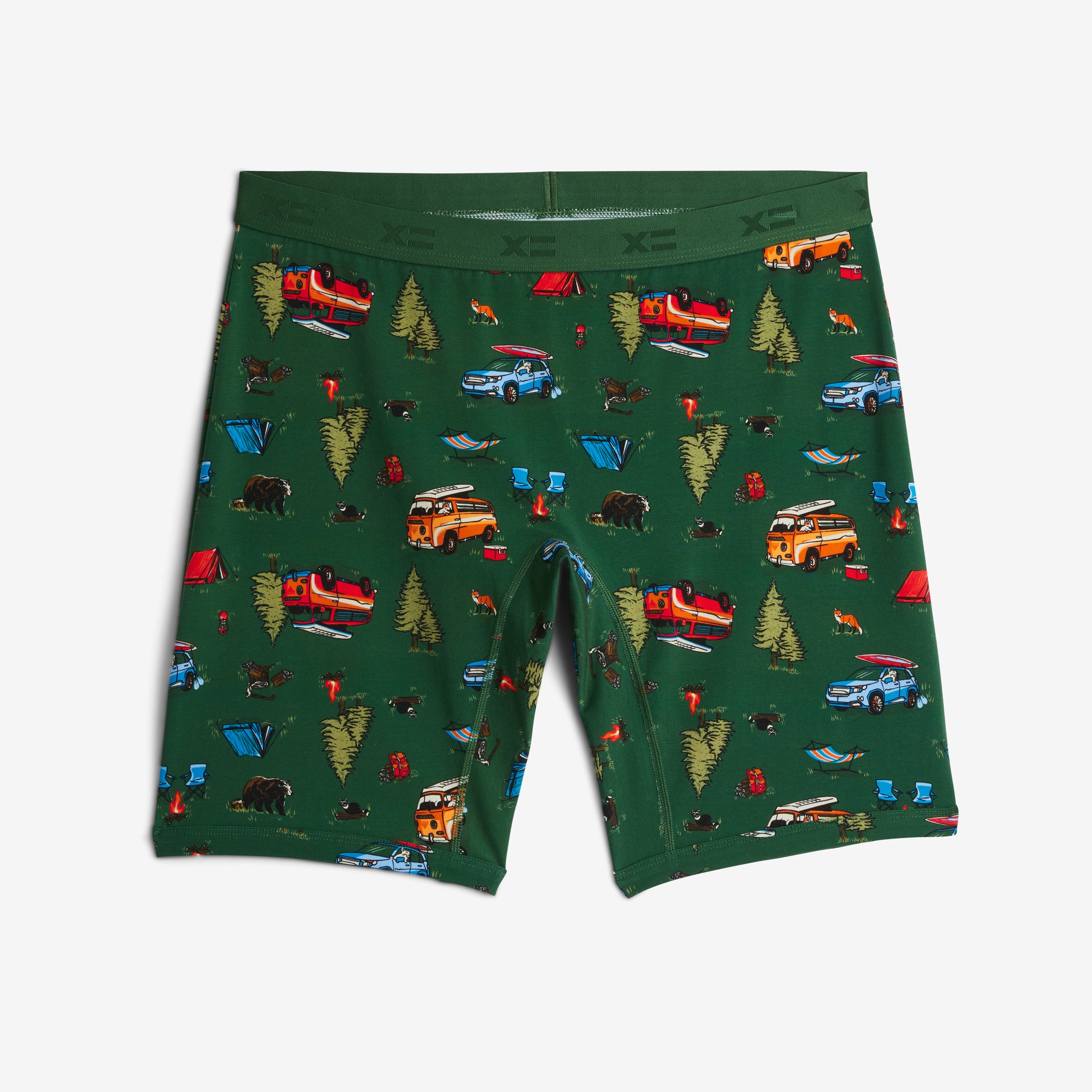 9" Boxer Briefs - Road Trip