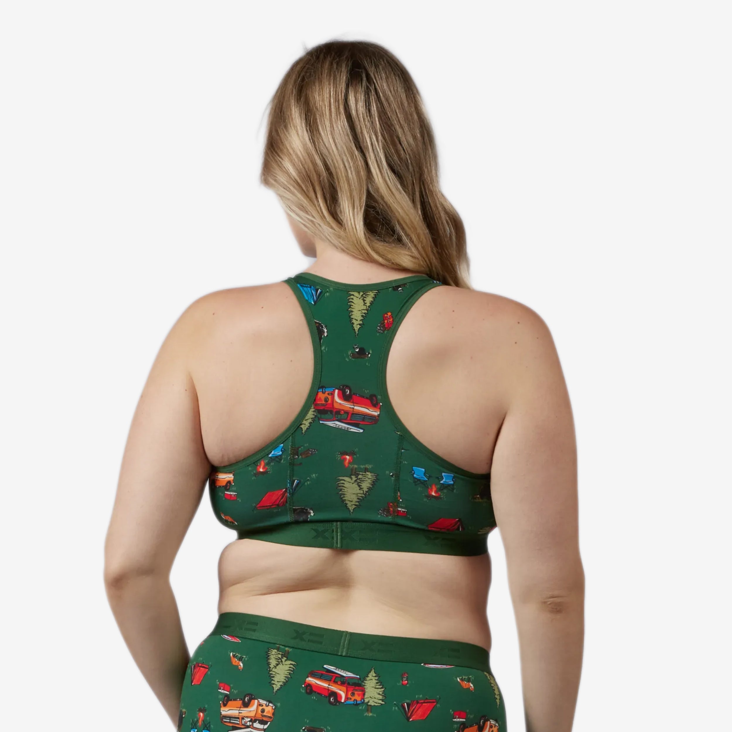 Racerback Soft Bra - Road Trip