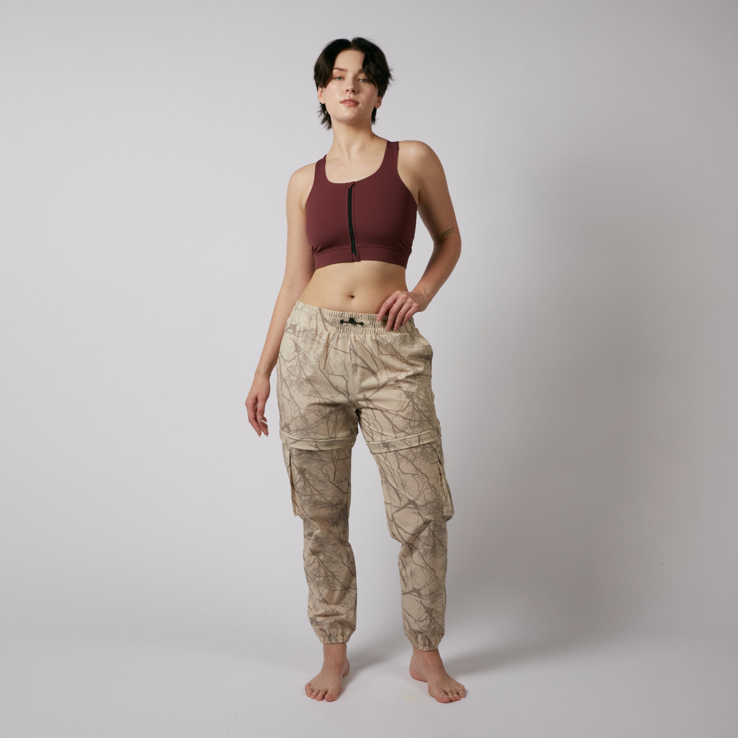 Zip-Off Running Jogger - Rooted Connection