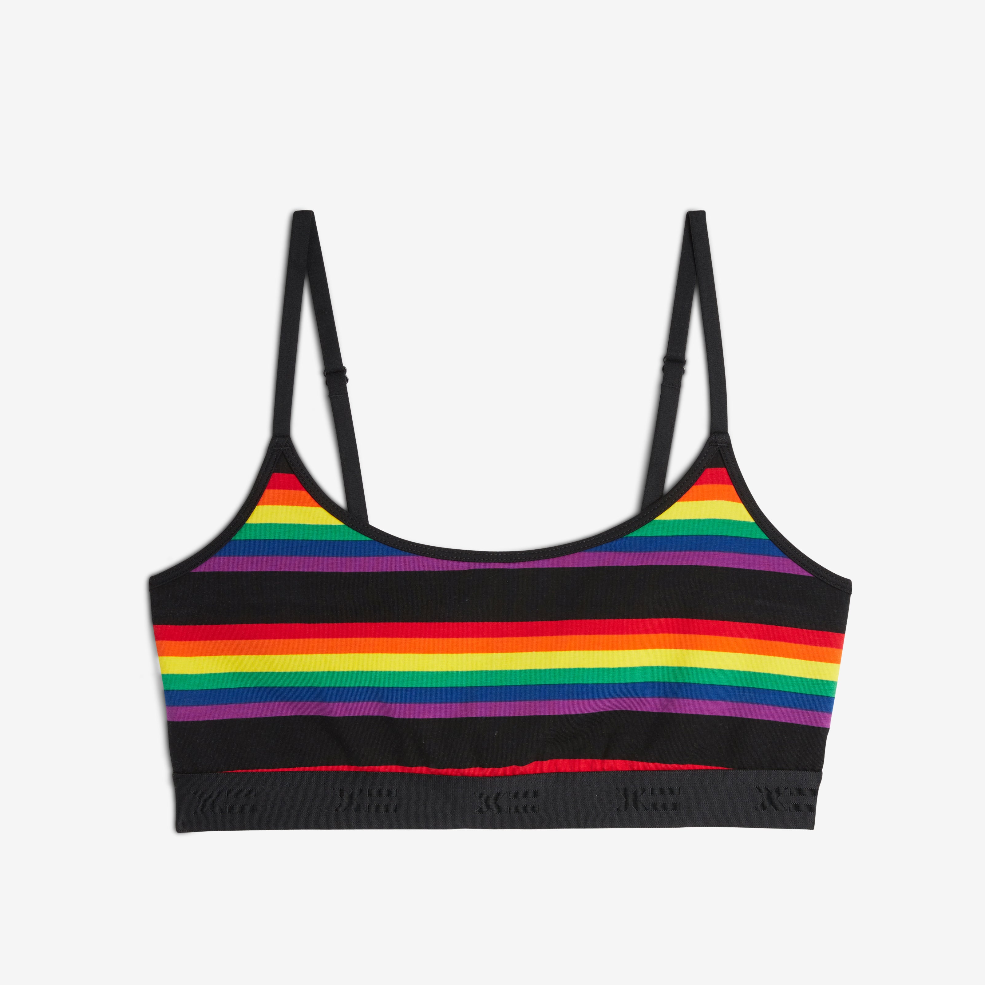 Low Cut Soft Bra - Stripe Unbound