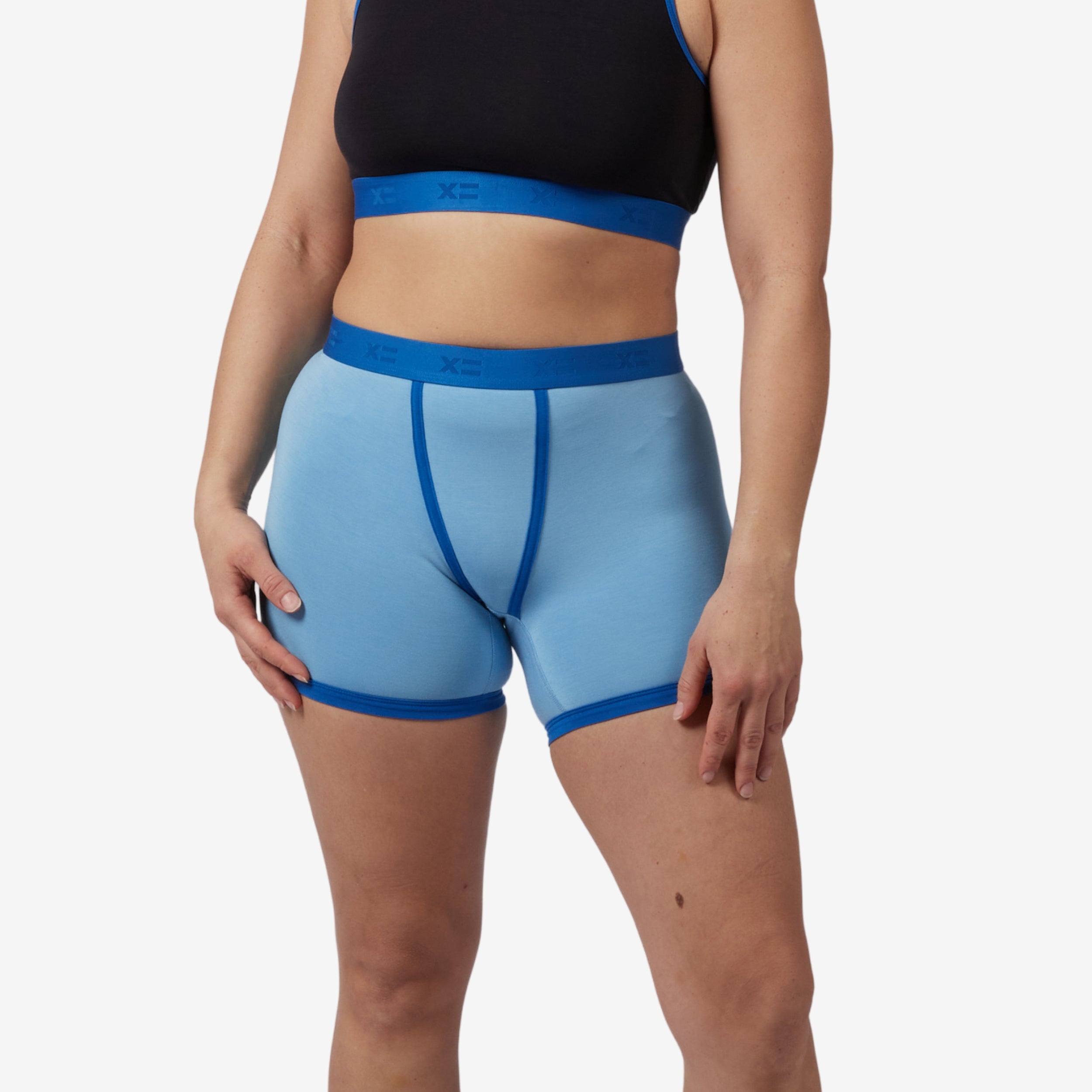 4.5" Trunks - TENCEL Modal Too Blue