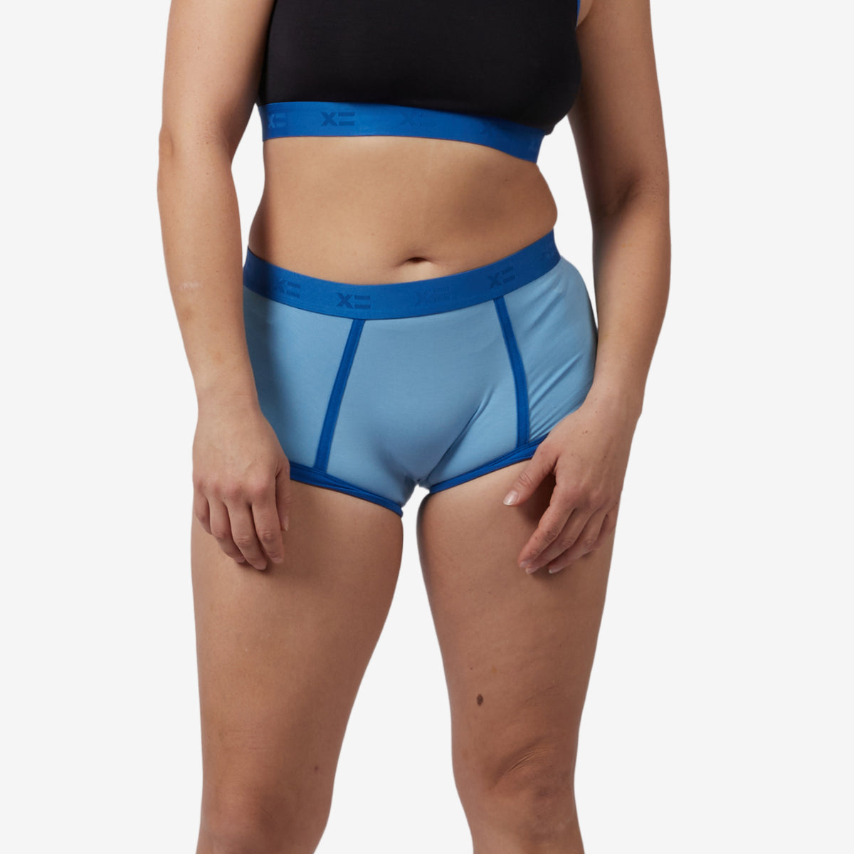 Boy Shorts - TENCEL Modal Too Blue