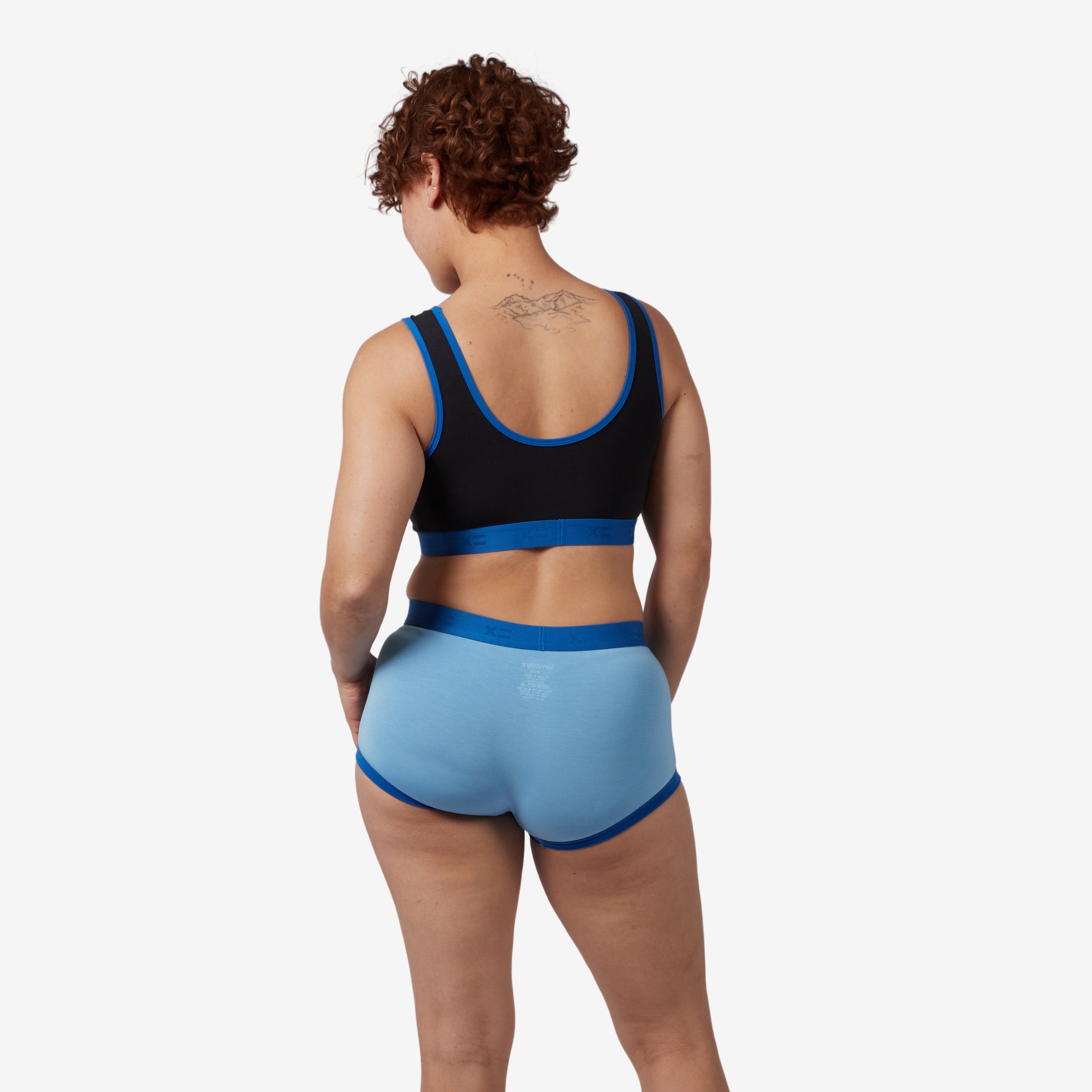 Boy Shorts - TENCEL Modal Too Blue