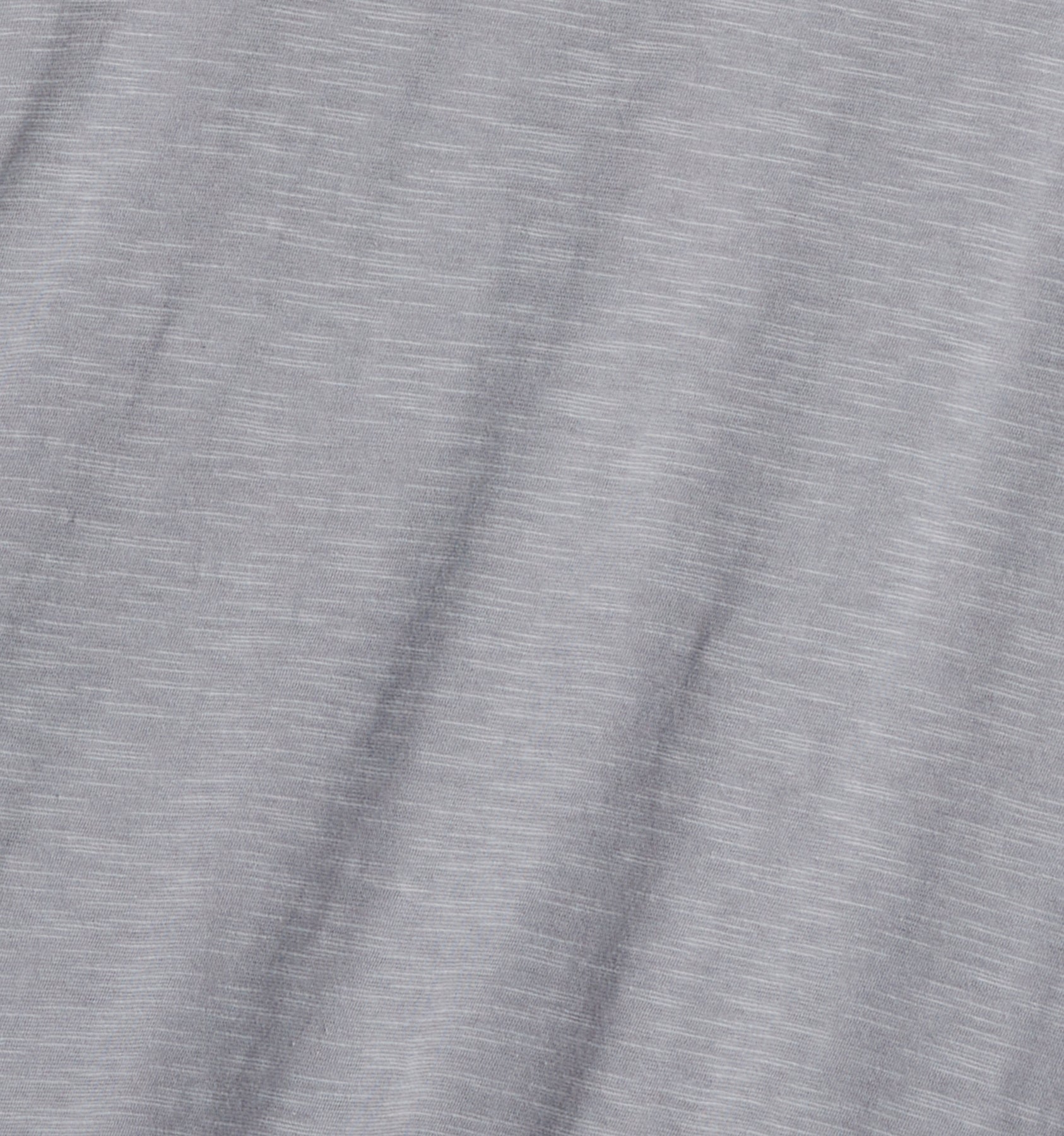 Short Sleeve Jersey Slub V Neck Tee - Ultimate Gray