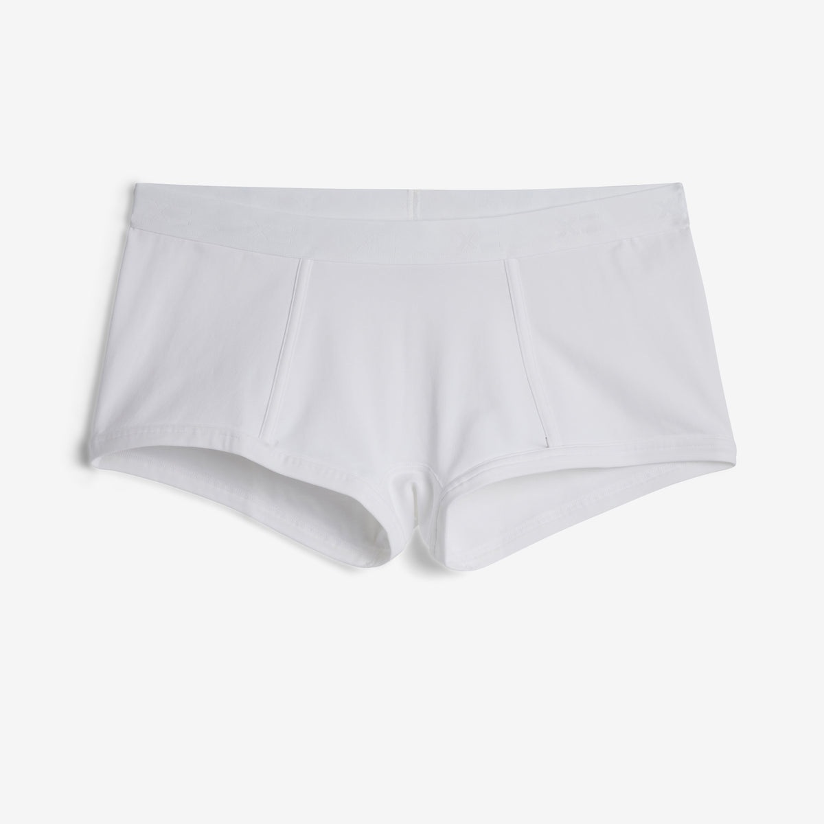 Boy Shorts - White
