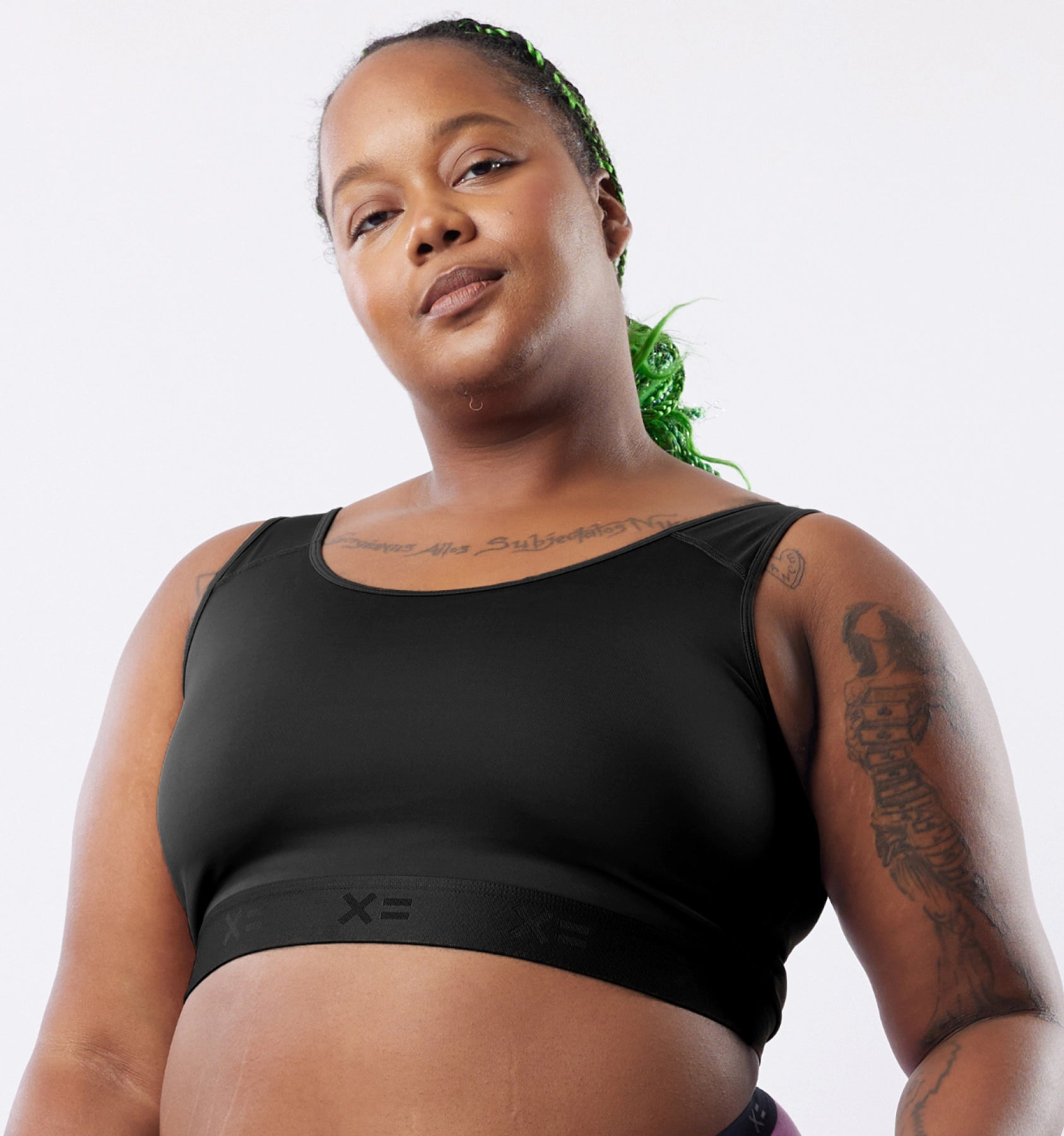 Compression Top Black tomboyx