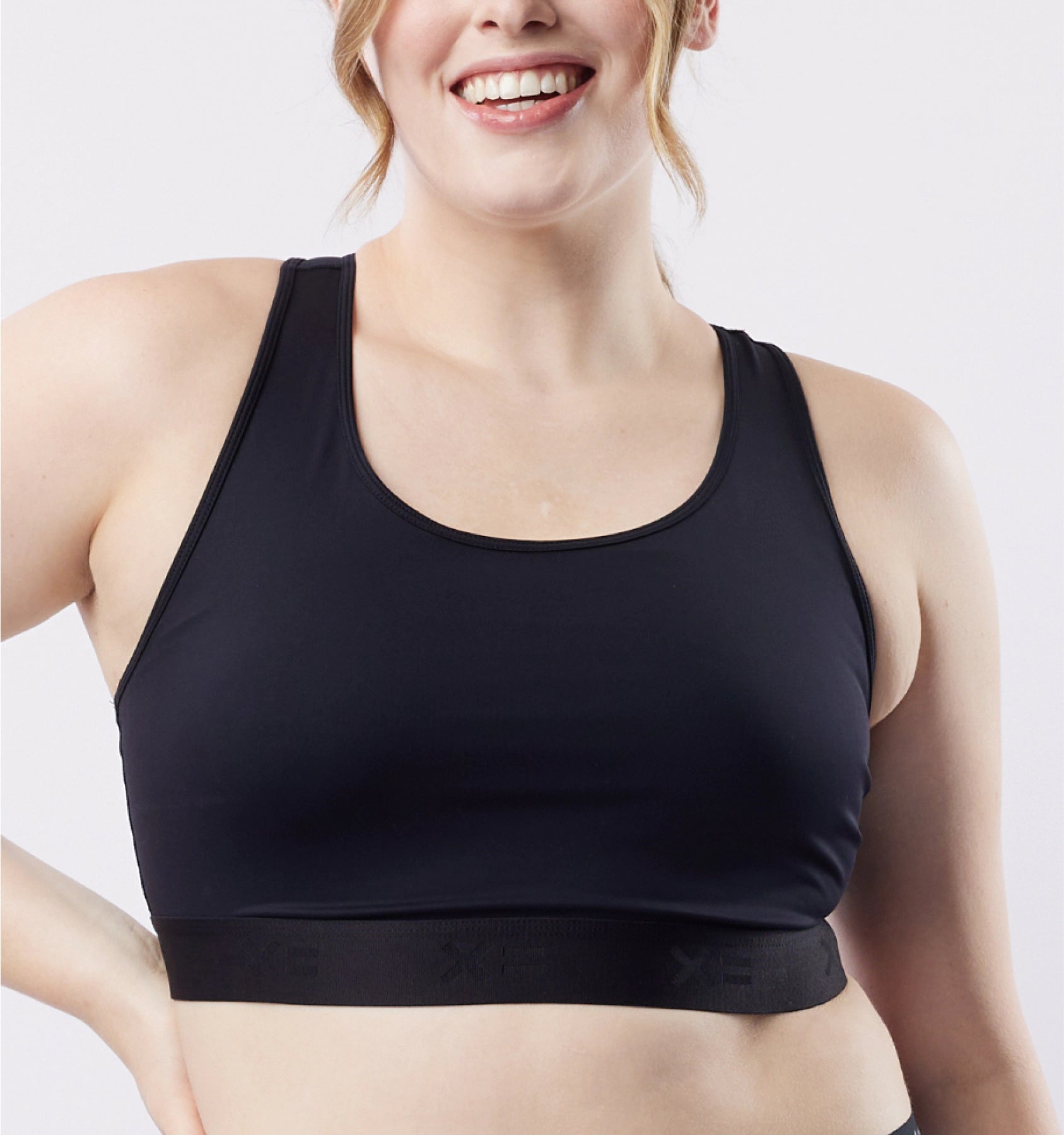 Racerback Soft Bra - Frosted Fauna
