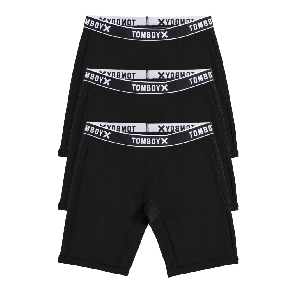 Tomboyx 9 Inseam Boxer Briefs Underwear, Cotton Stretch