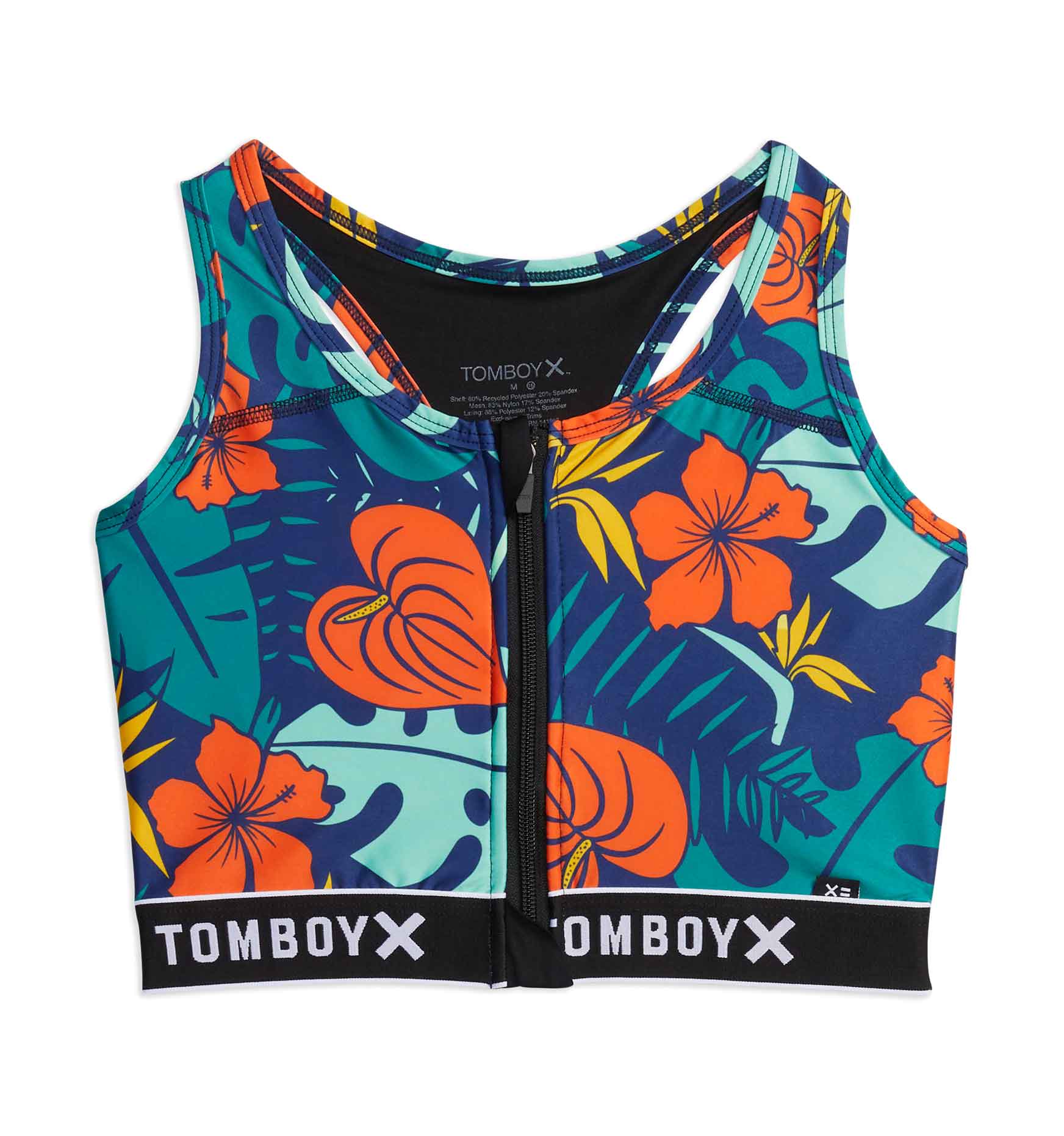 TomboyX + Swim Sport Top – Island Shade