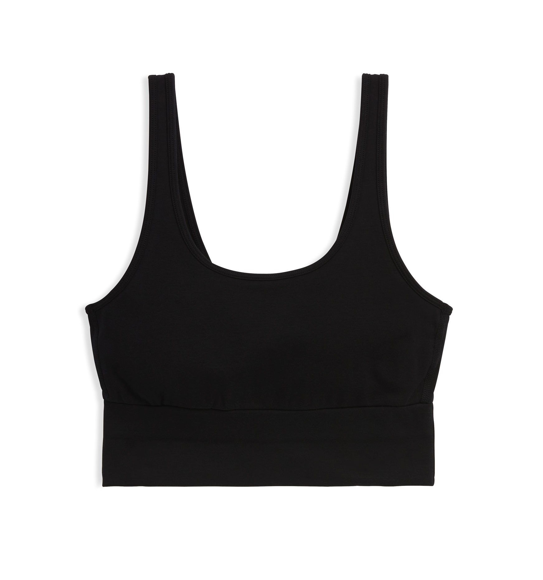 TomboyX Soft Bra, Cotton All Day Comfort, No Frills Scoop Neck, Wire Free  (XS to 4X), X=black, X-Small : : Clothing, Shoes & Accessories