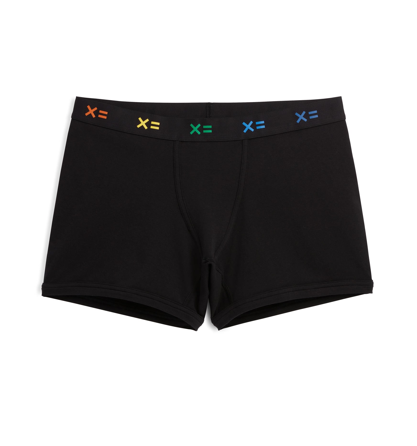 4.5" Trunks - Black X= Rainbow