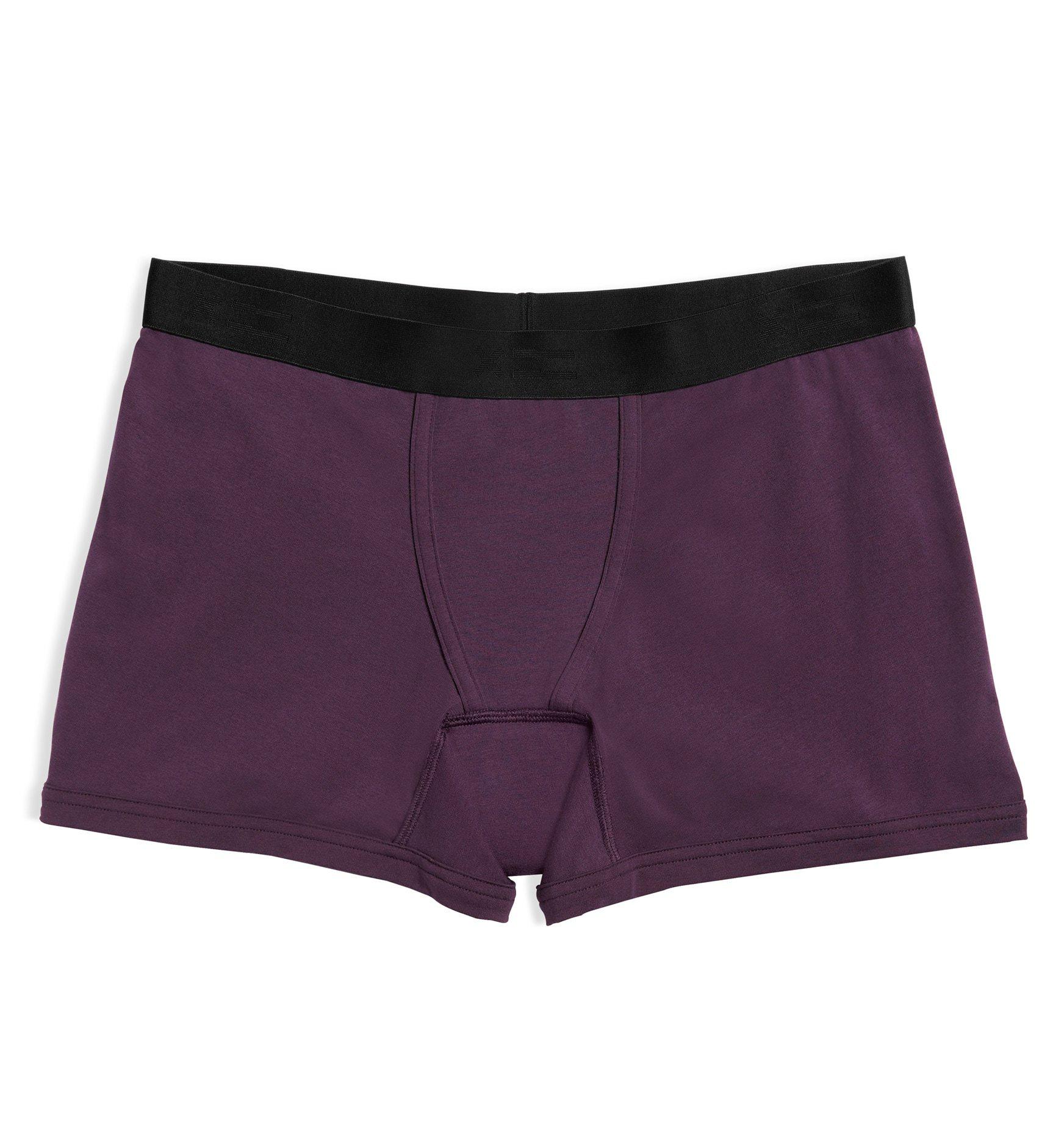 First Line Leakproof 4.5" Trunks - Plum X=