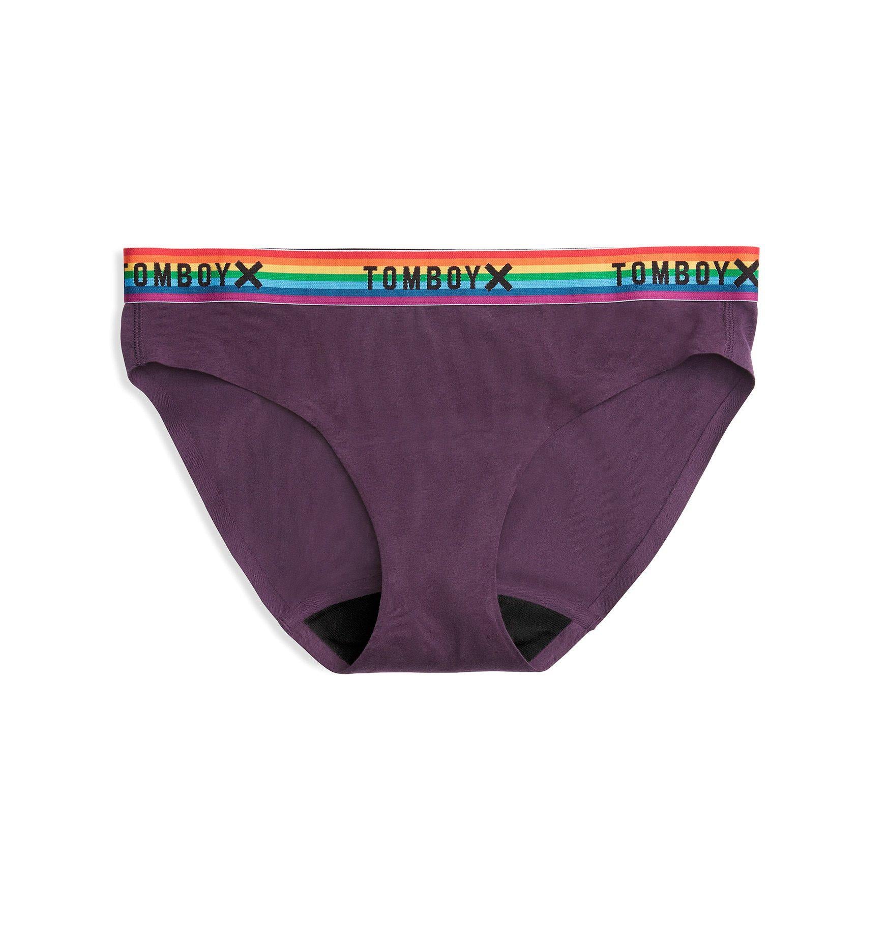 First Line Leakproof Bikini LC - Plum Rainbow – TomboyX