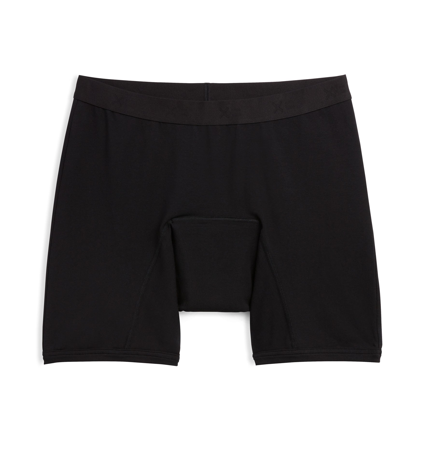 TomboyX First Line Period 9 Boxer Briefs - X= Black on Marmalade