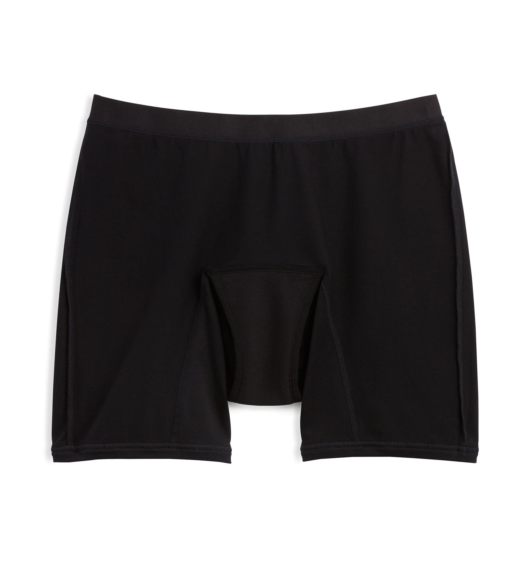 First Line Period 9" Boxer Briefs 3-Pack - X= Black